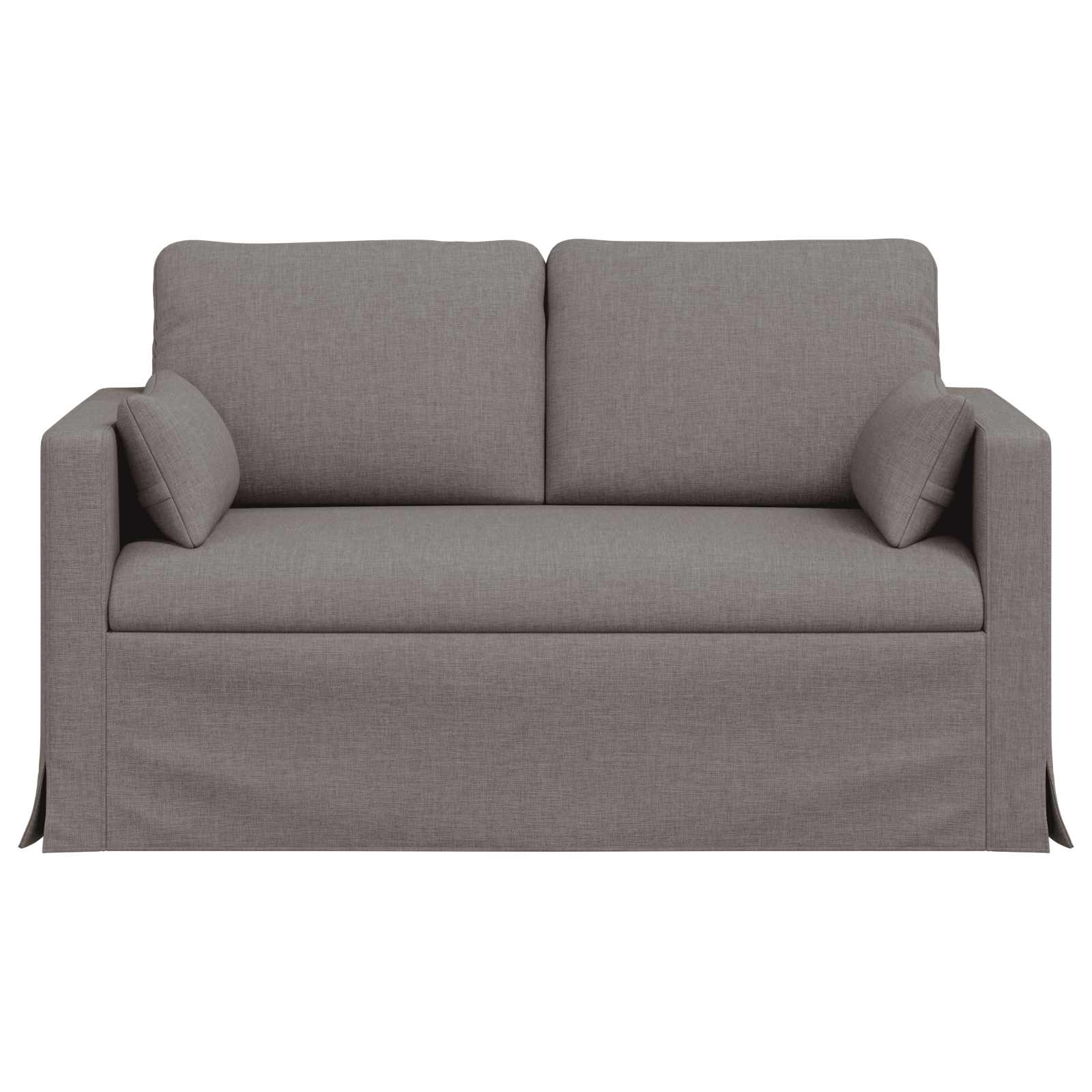Bank Taupe 139 x 78 x 80 cm Stof is nu te koop bij PeponiXL, paradijselijk wonen!