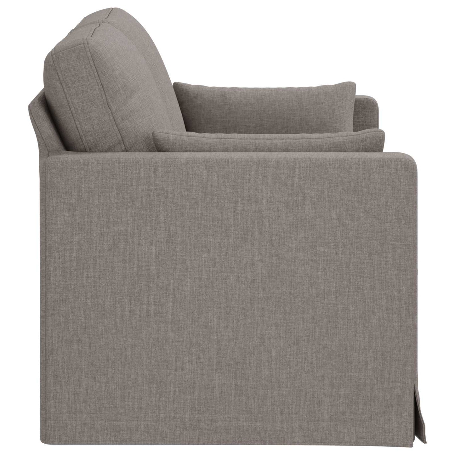 Bank Taupe 139 x 78 x 80 cm Stof is nu te koop bij PeponiXL, paradijselijk wonen!