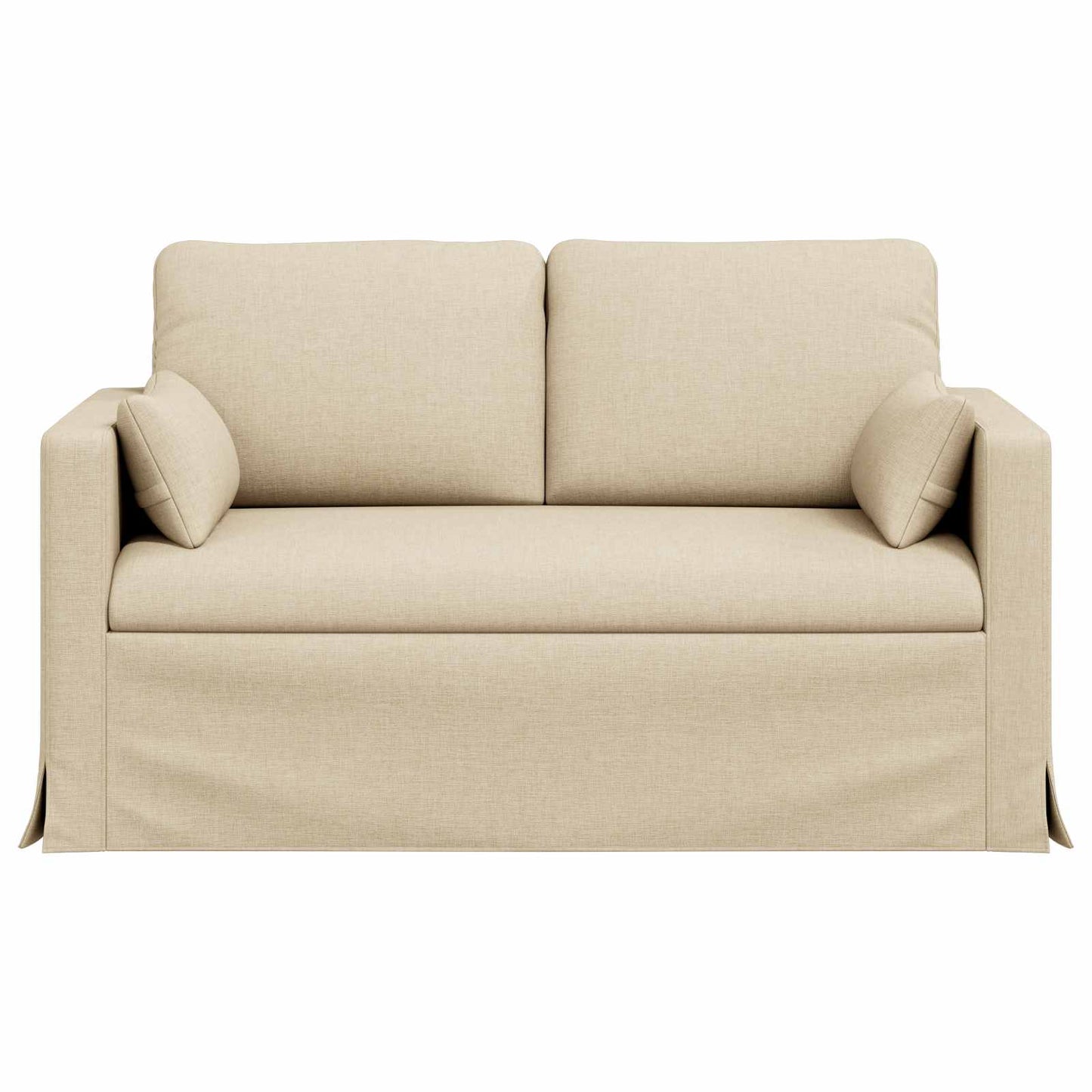 Bank Crème 139 x 78 x 80 cm Stof is nu te koop bij PeponiXL, paradijselijk wonen!
