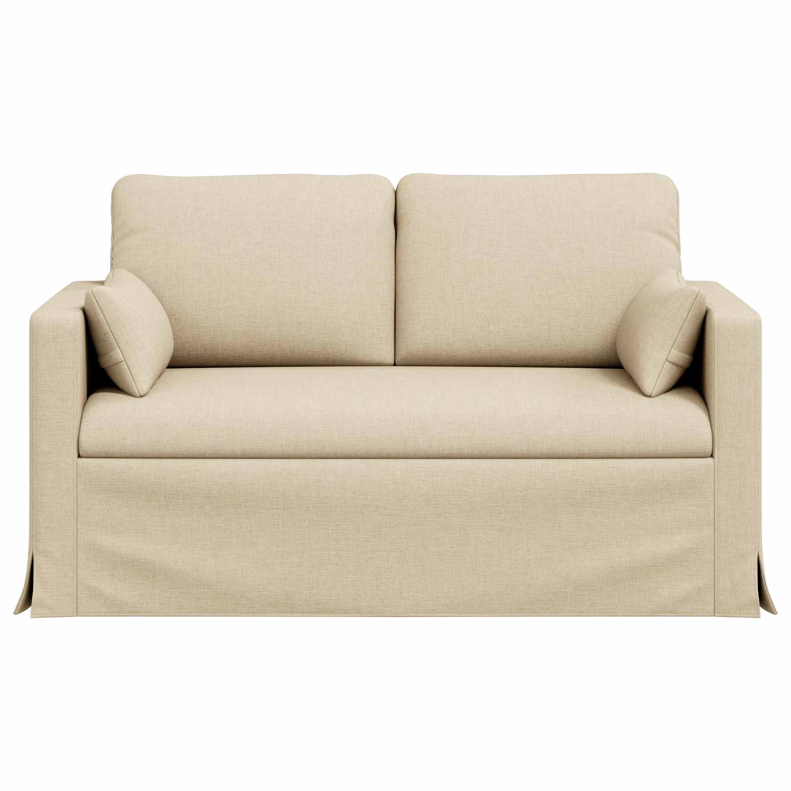 Bank Crème 139 x 78 x 80 cm Stof is nu te koop bij PeponiXL, paradijselijk wonen!
