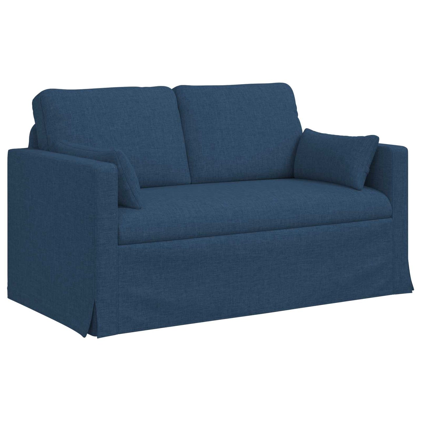 Bank Blauw 139 x 78 x 80 cm Stof is nu te koop bij PeponiXL, paradijselijk wonen!