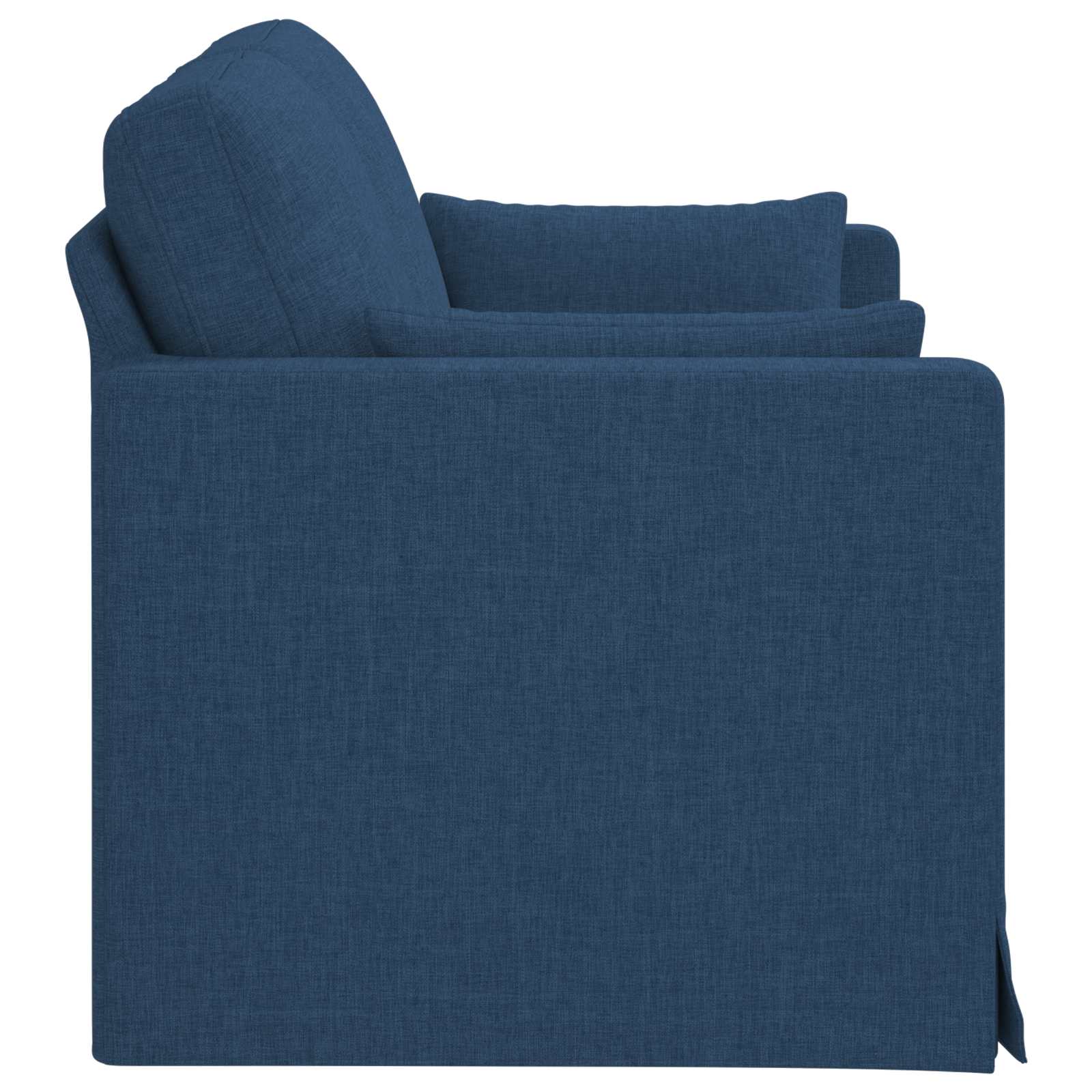 Bank Blauw 139 x 78 x 80 cm Stof is nu te koop bij PeponiXL, paradijselijk wonen!