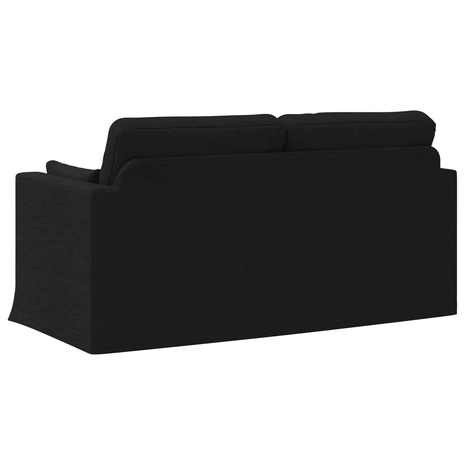 Bank Zwart 158 x 78 x 80 cm Stof is nu te koop bij PeponiXL, paradijselijk wonen!