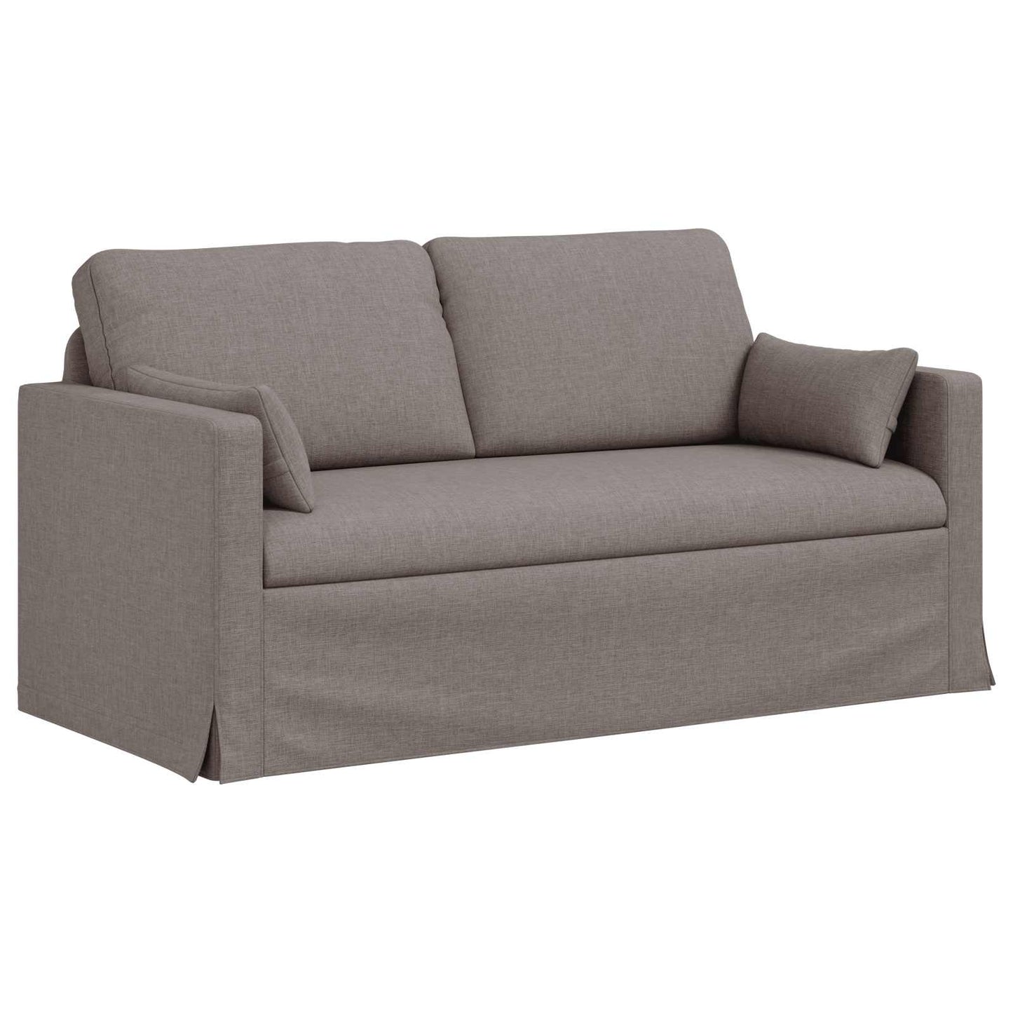 Bank Taupe 158 x 78 x 80 cm Stof is nu te koop bij PeponiXL, paradijselijk wonen!