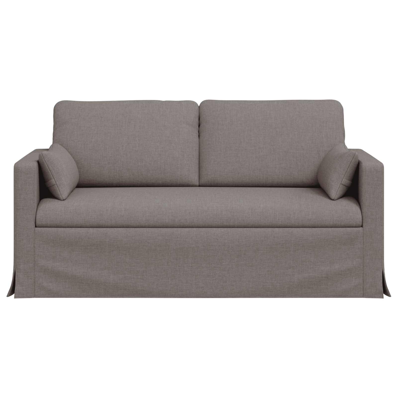 Bank Taupe 158 x 78 x 80 cm Stof is nu te koop bij PeponiXL, paradijselijk wonen!
