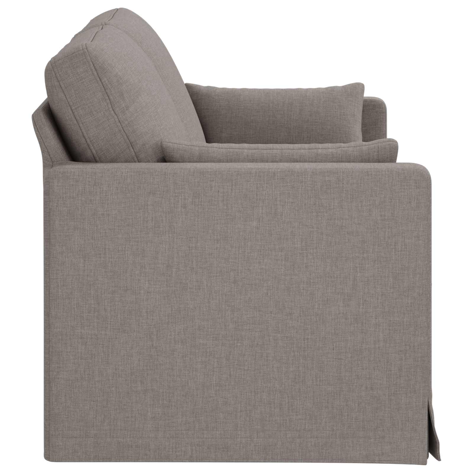 Bank Taupe 158 x 78 x 80 cm Stof is nu te koop bij PeponiXL, paradijselijk wonen!