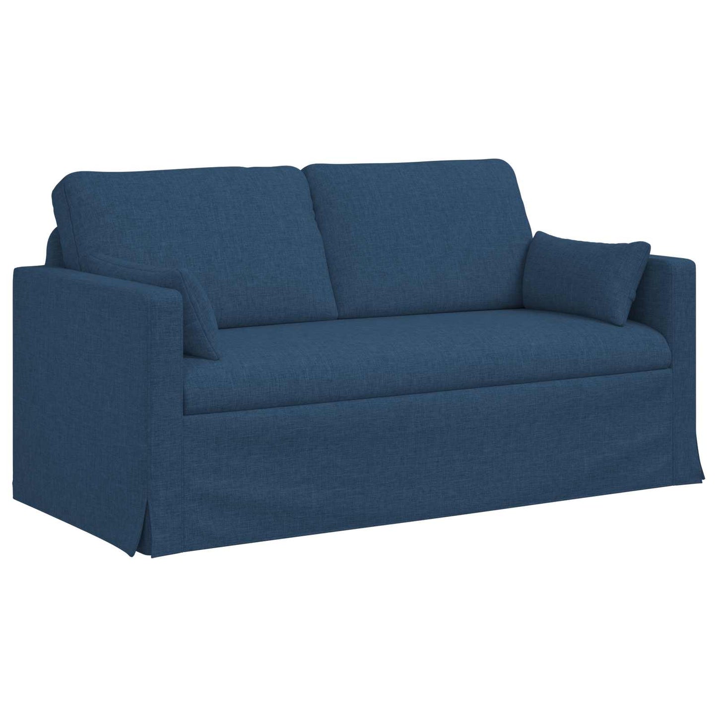 Bank Blauw 158 x 78 x 80 cm Stof is nu te koop bij PeponiXL, paradijselijk wonen!