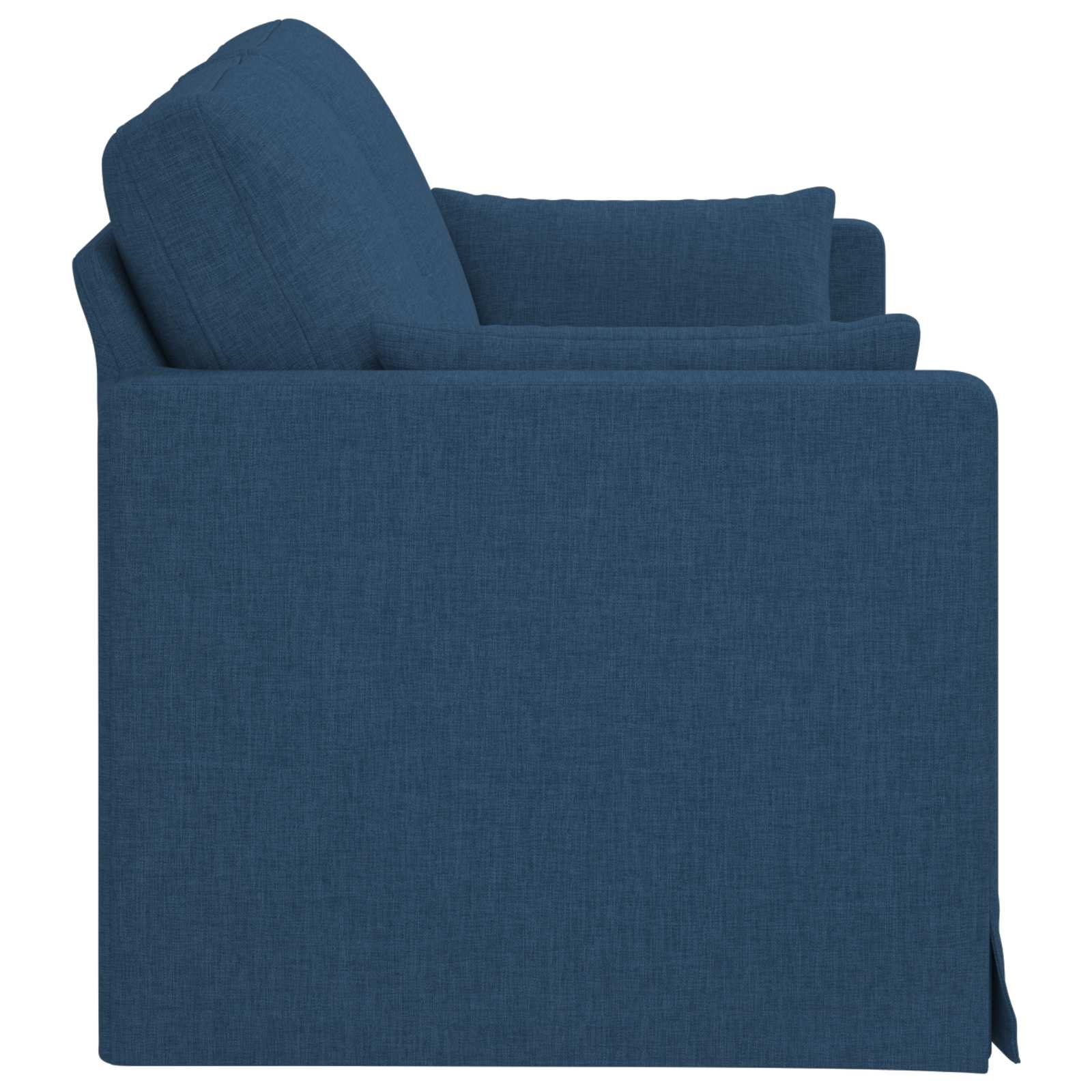 Bank Blauw 158 x 78 x 80 cm Stof is nu te koop bij PeponiXL, paradijselijk wonen!