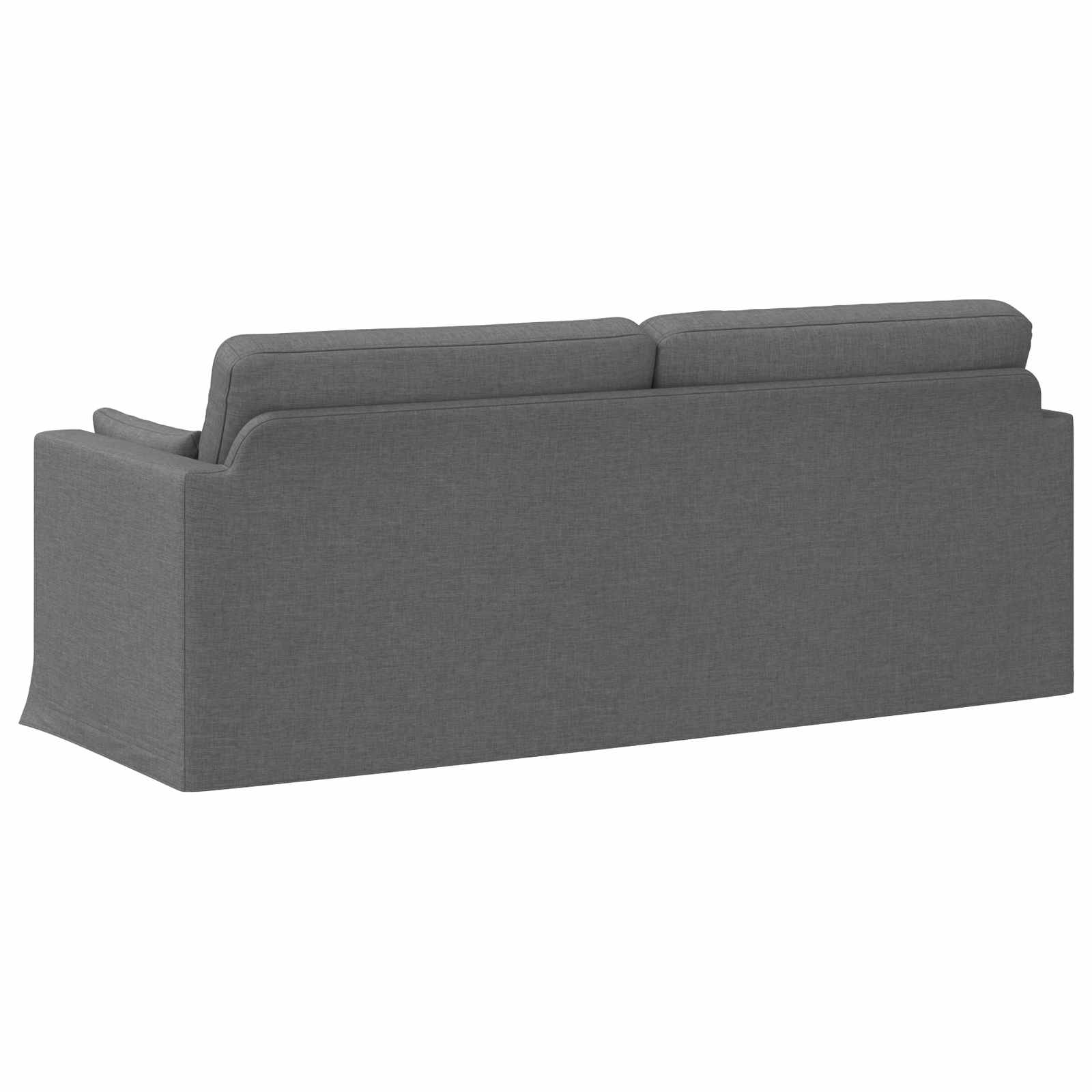 Bank Donkergrijs 198 x 78 x 80 cm Stof is nu te koop bij PeponiXL, paradijselijk wonen!