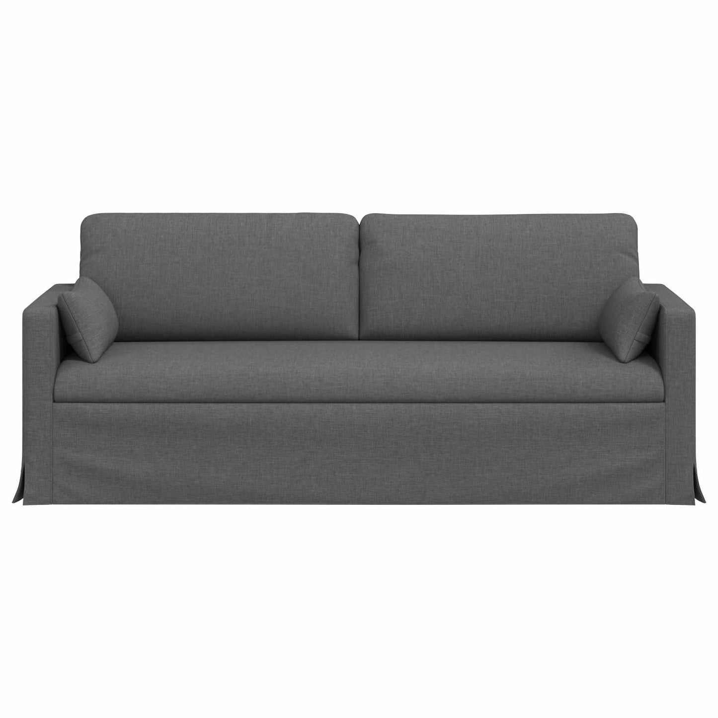 Bank Donkergrijs 198 x 78 x 80 cm Stof is nu te koop bij PeponiXL, paradijselijk wonen!