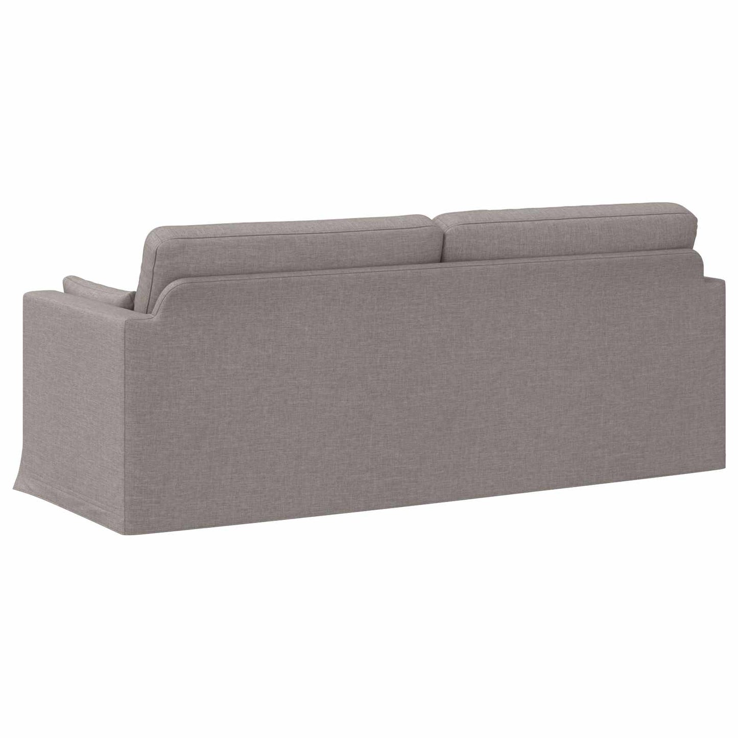 Bank Taupe 198 x 78 x 80 cm Stof is nu te koop bij PeponiXL, paradijselijk wonen!