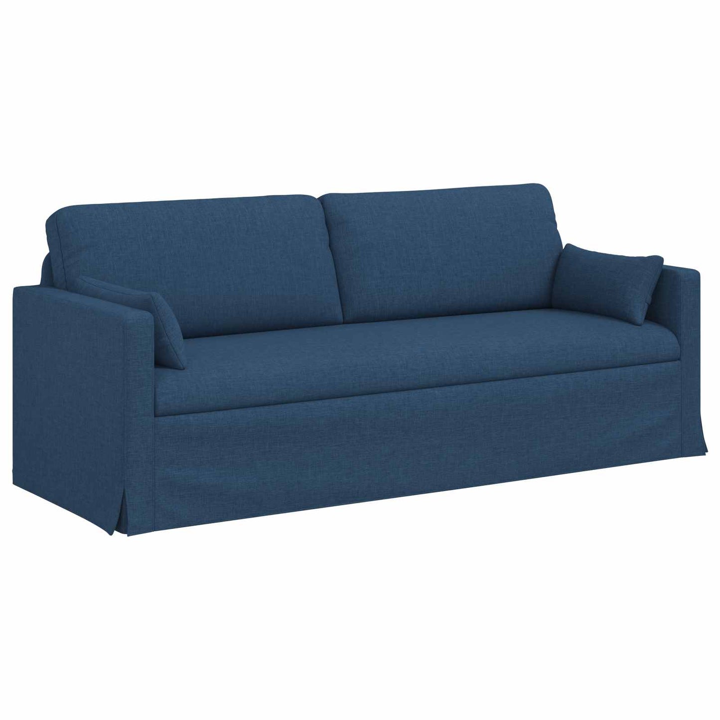 Bank Blauw 198 x 78 x 80 cm Stof is nu te koop bij PeponiXL, paradijselijk wonen!