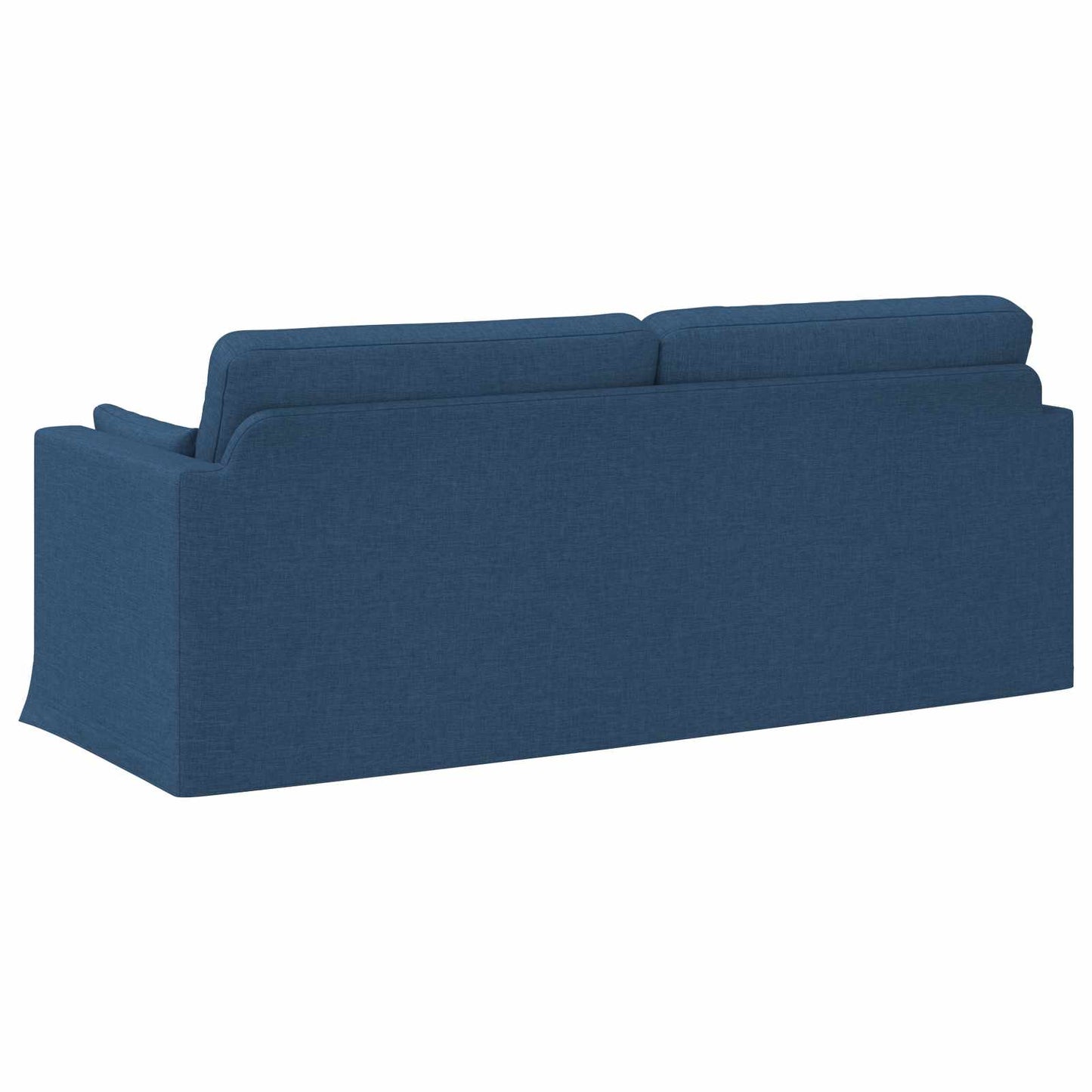Bank Blauw 198 x 78 x 80 cm Stof is nu te koop bij PeponiXL, paradijselijk wonen!