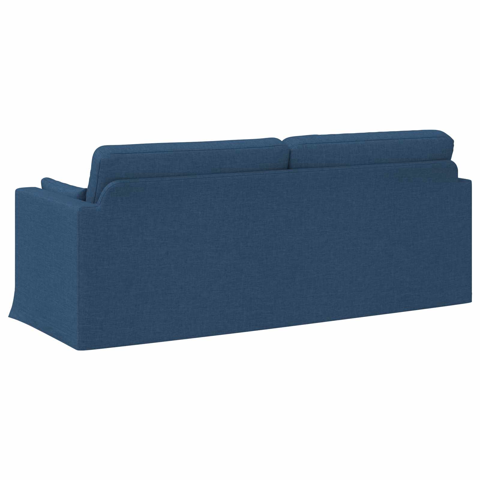 Bank Blauw 198 x 78 x 80 cm Stof is nu te koop bij PeponiXL, paradijselijk wonen!