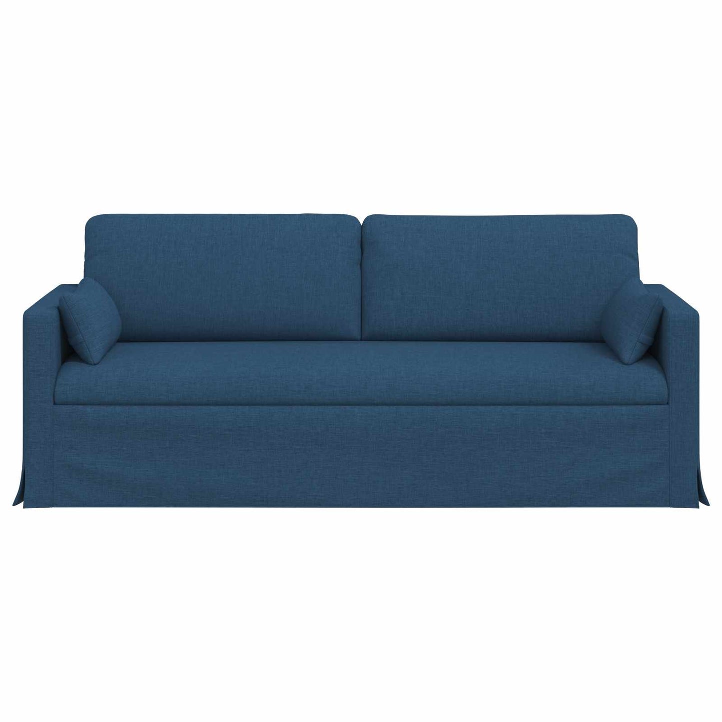 Bank Blauw 198 x 78 x 80 cm Stof is nu te koop bij PeponiXL, paradijselijk wonen!