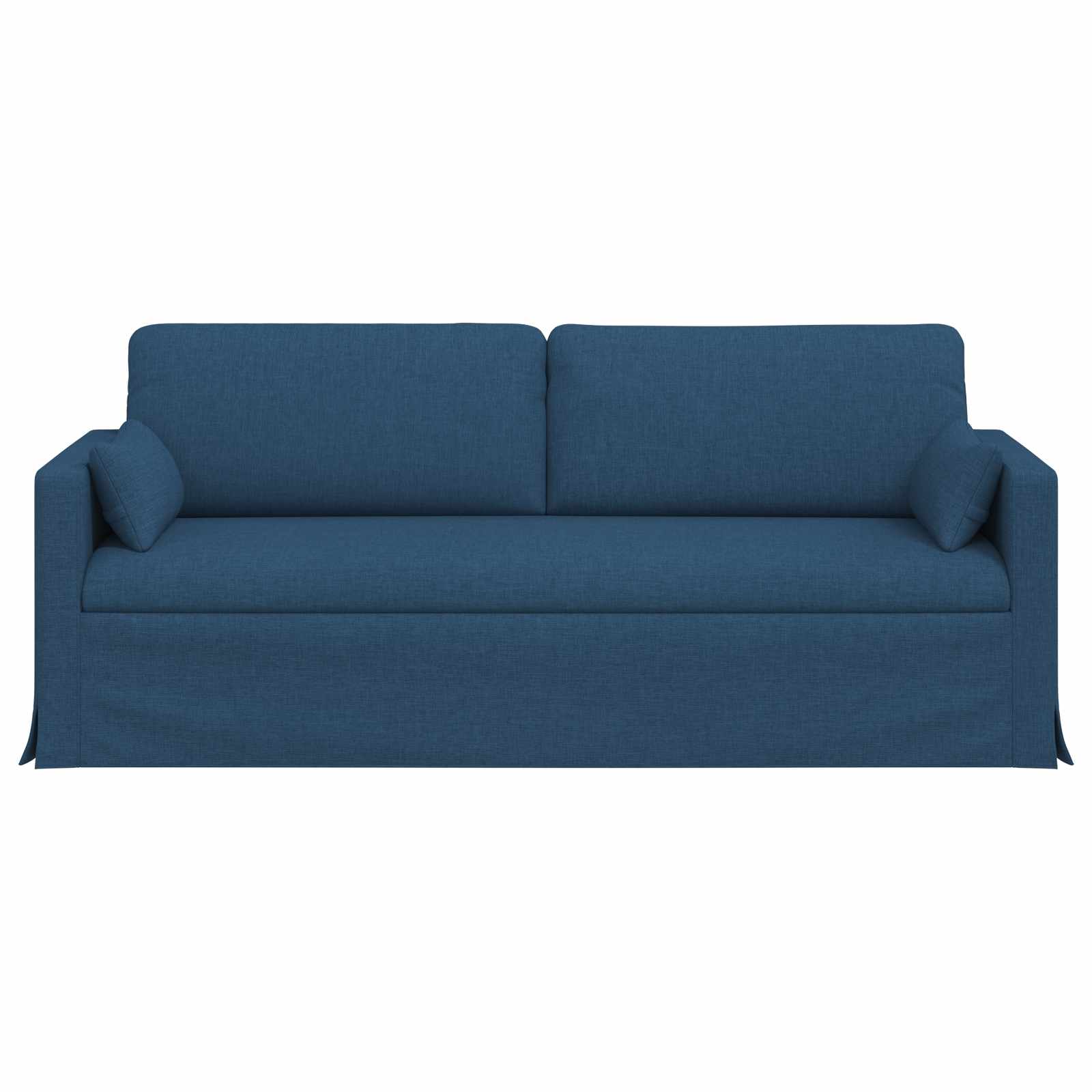 Bank Blauw 198 x 78 x 80 cm Stof is nu te koop bij PeponiXL, paradijselijk wonen!