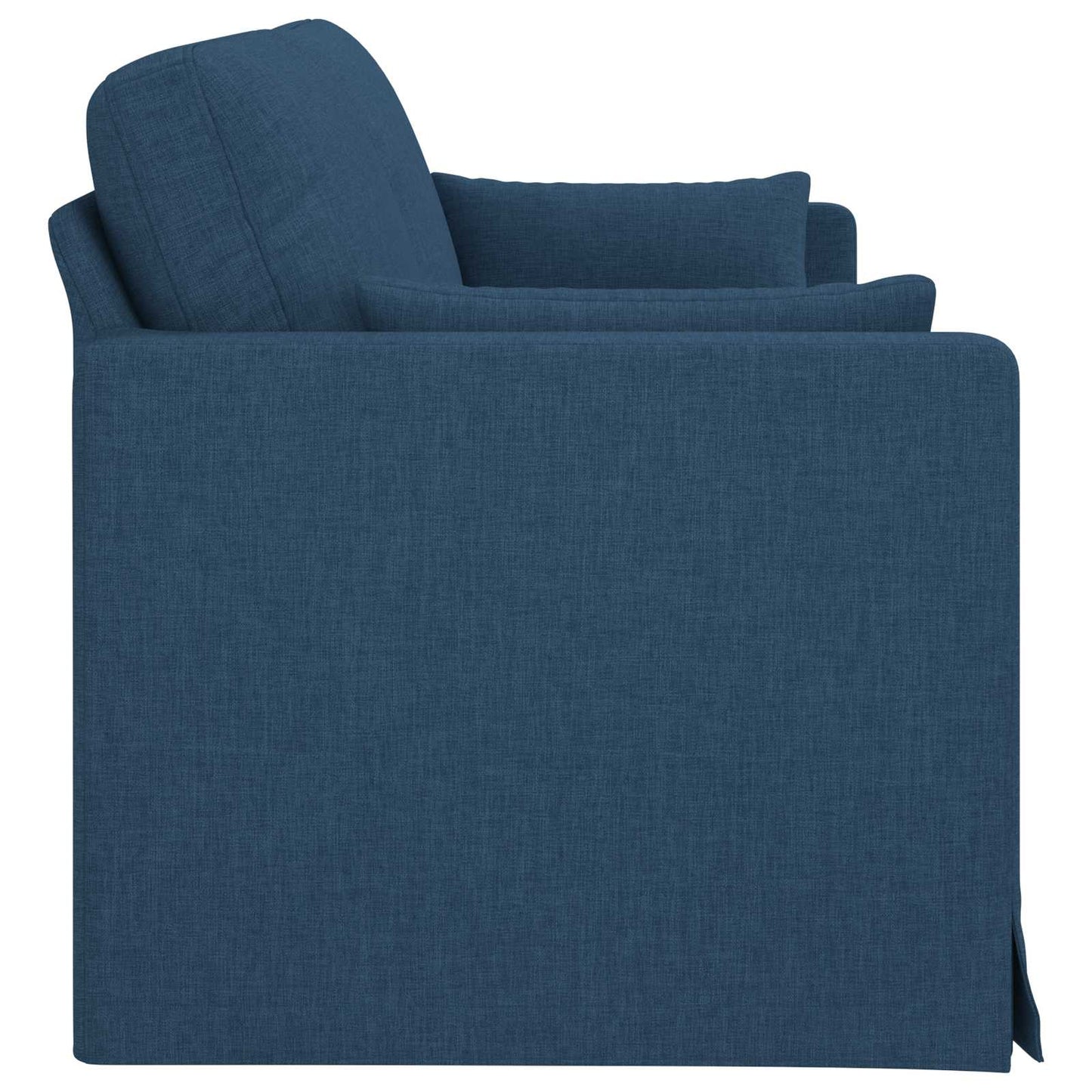Bank Blauw 198 x 78 x 80 cm Stof is nu te koop bij PeponiXL, paradijselijk wonen!