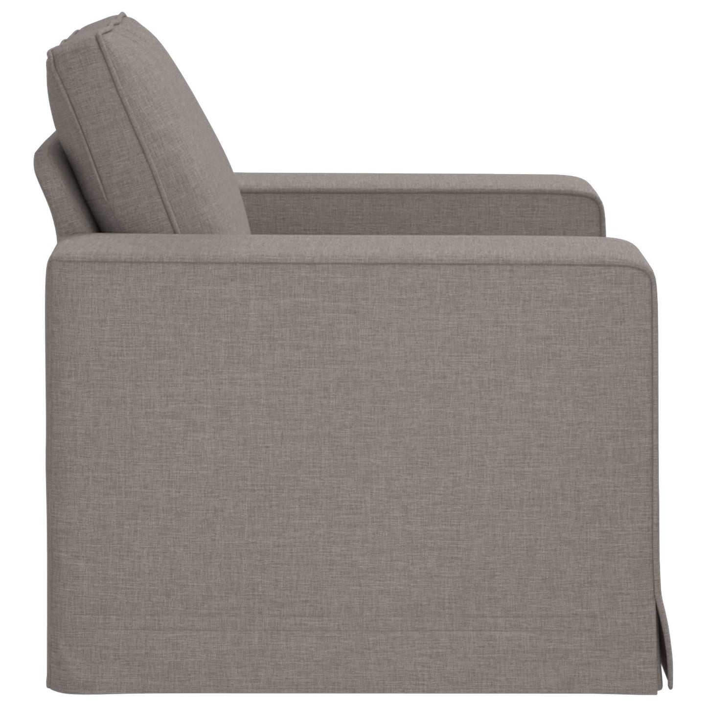Bank Taupe 103 x 80 x 82 cm Stof is nu te koop bij PeponiXL, paradijselijk wonen!