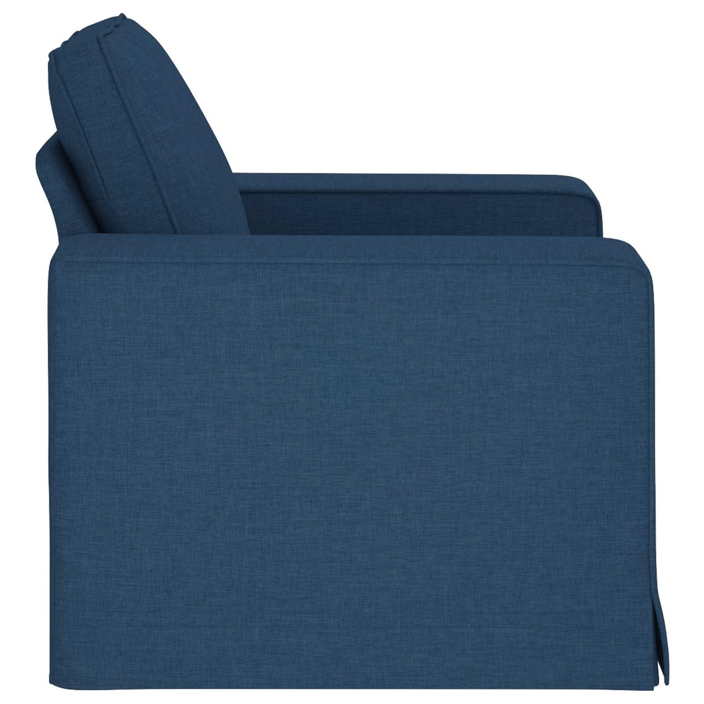 Bank Blauw 103 x 80 x 82 cm Stof is nu te koop bij PeponiXL, paradijselijk wonen!
