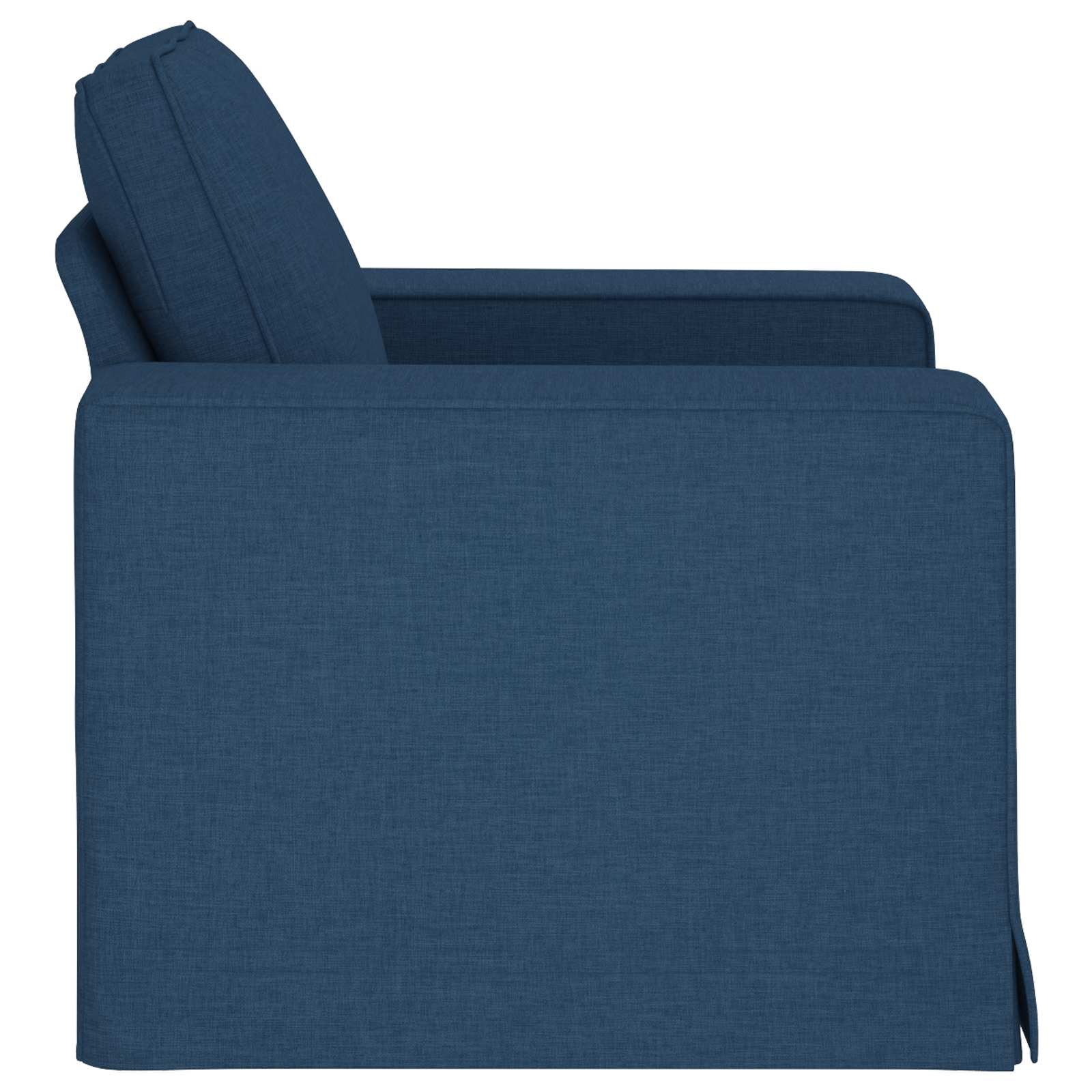 Bank Blauw 103 x 80 x 82 cm Stof is nu te koop bij PeponiXL, paradijselijk wonen!