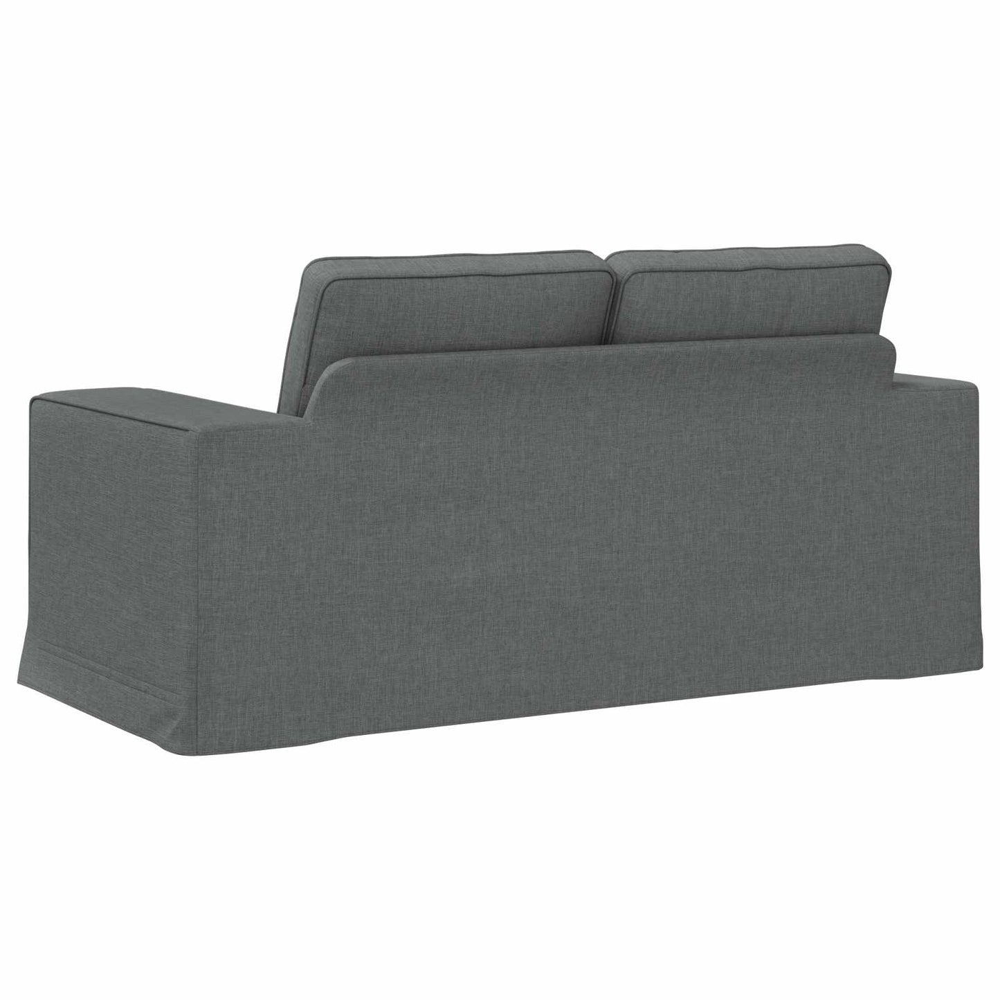 Bank Donkergrijs 162 x 80 x 82 cm Stof is nu te koop bij PeponiXL, paradijselijk wonen!