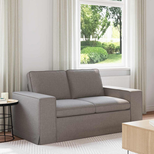 Bank Taupe 162 x 80 x 82 cm Stof is nu te koop bij PeponiXL, paradijselijk wonen!