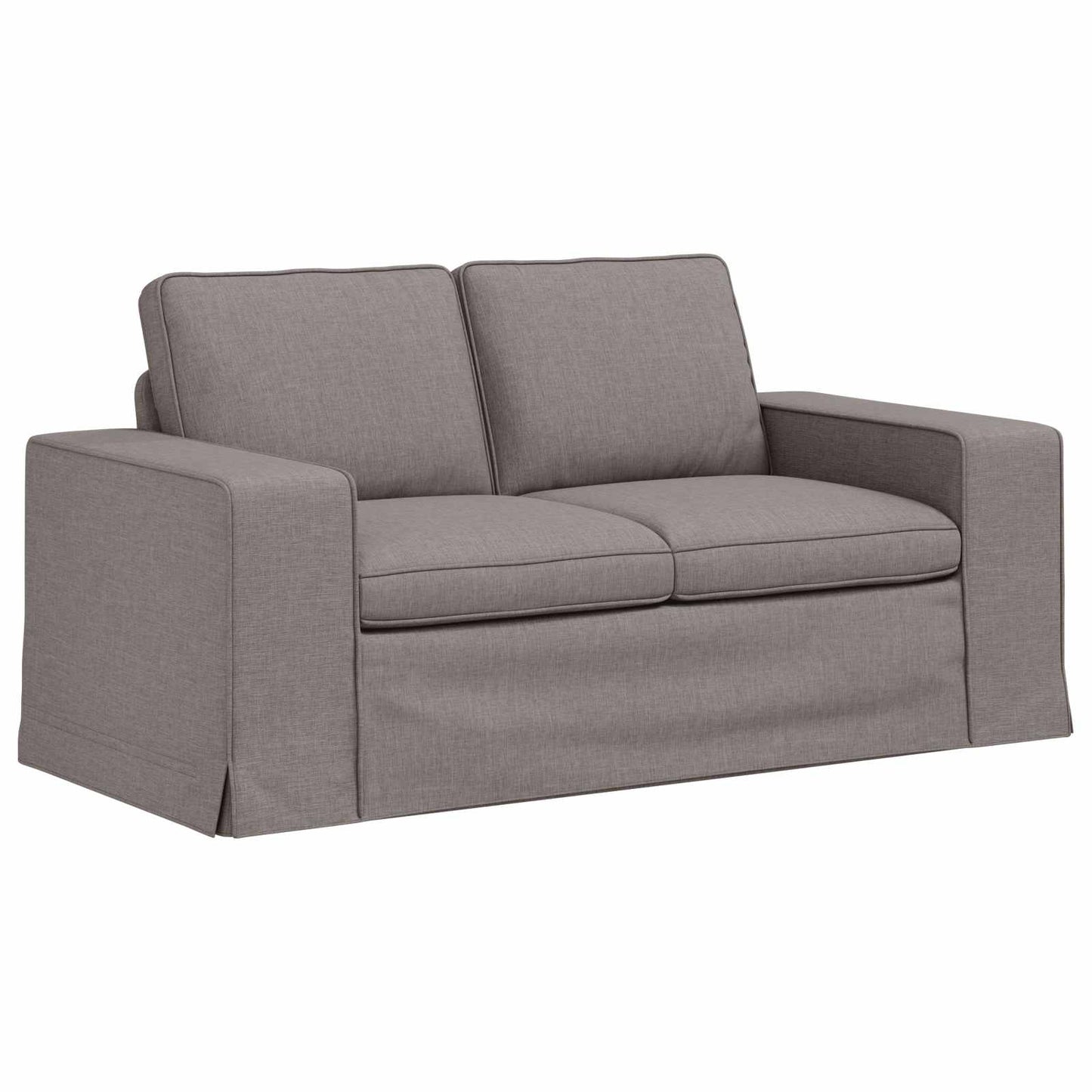Bank Taupe 162 x 80 x 82 cm Stof is nu te koop bij PeponiXL, paradijselijk wonen!