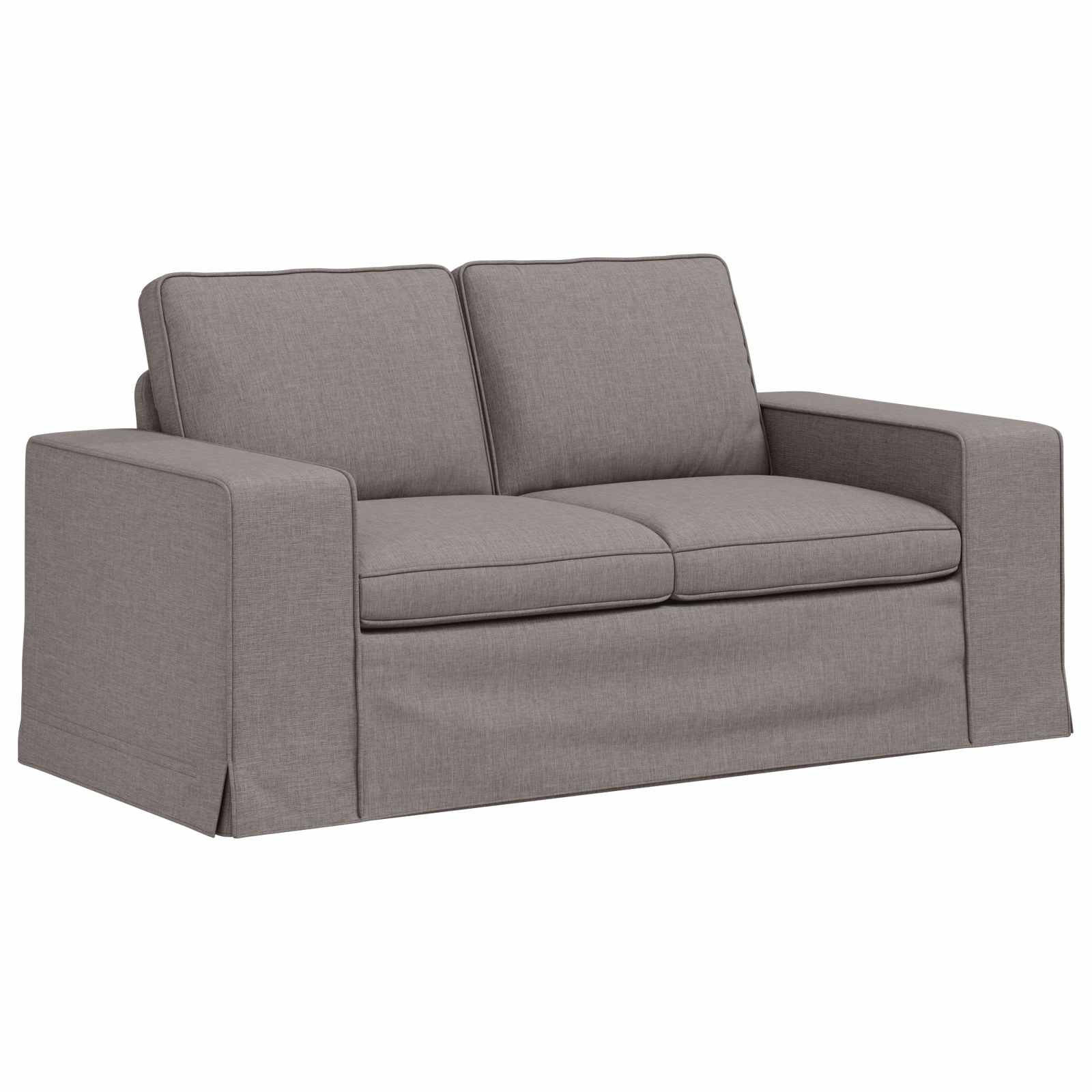 Bank Taupe 162 x 80 x 82 cm Stof is nu te koop bij PeponiXL, paradijselijk wonen!