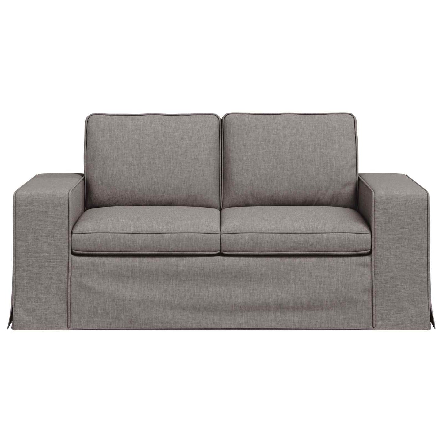 Bank Taupe 162 x 80 x 82 cm Stof is nu te koop bij PeponiXL, paradijselijk wonen!