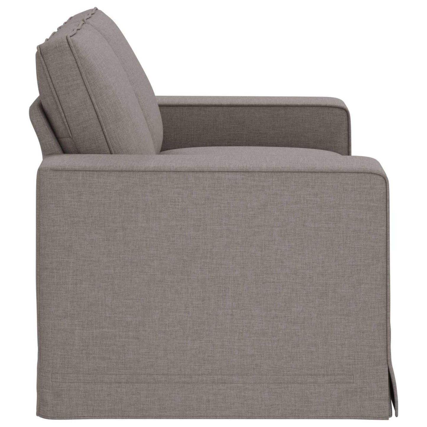 Bank Taupe 162 x 80 x 82 cm Stof is nu te koop bij PeponiXL, paradijselijk wonen!