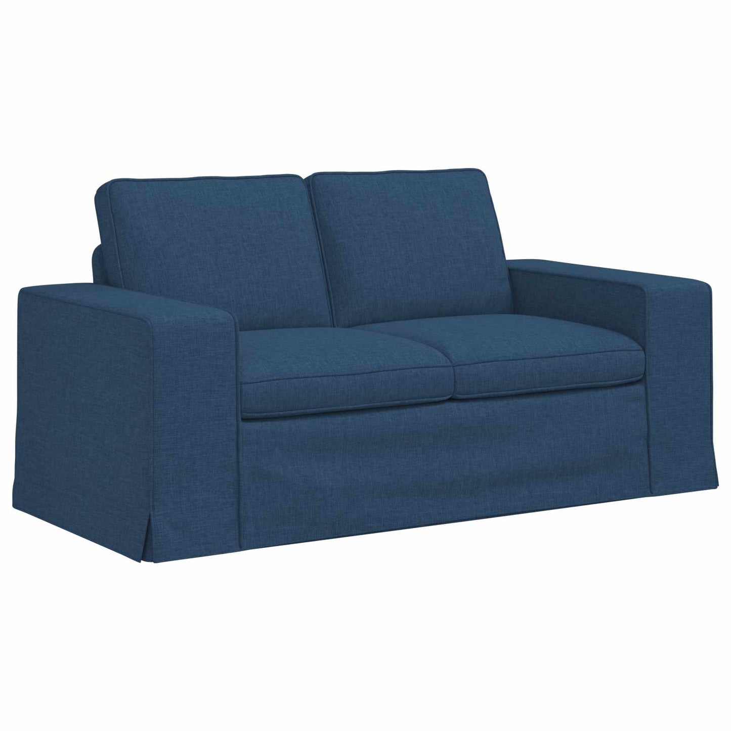 Bank Blauw 162 x 80 x 82 cm Stof is nu te koop bij PeponiXL, paradijselijk wonen!