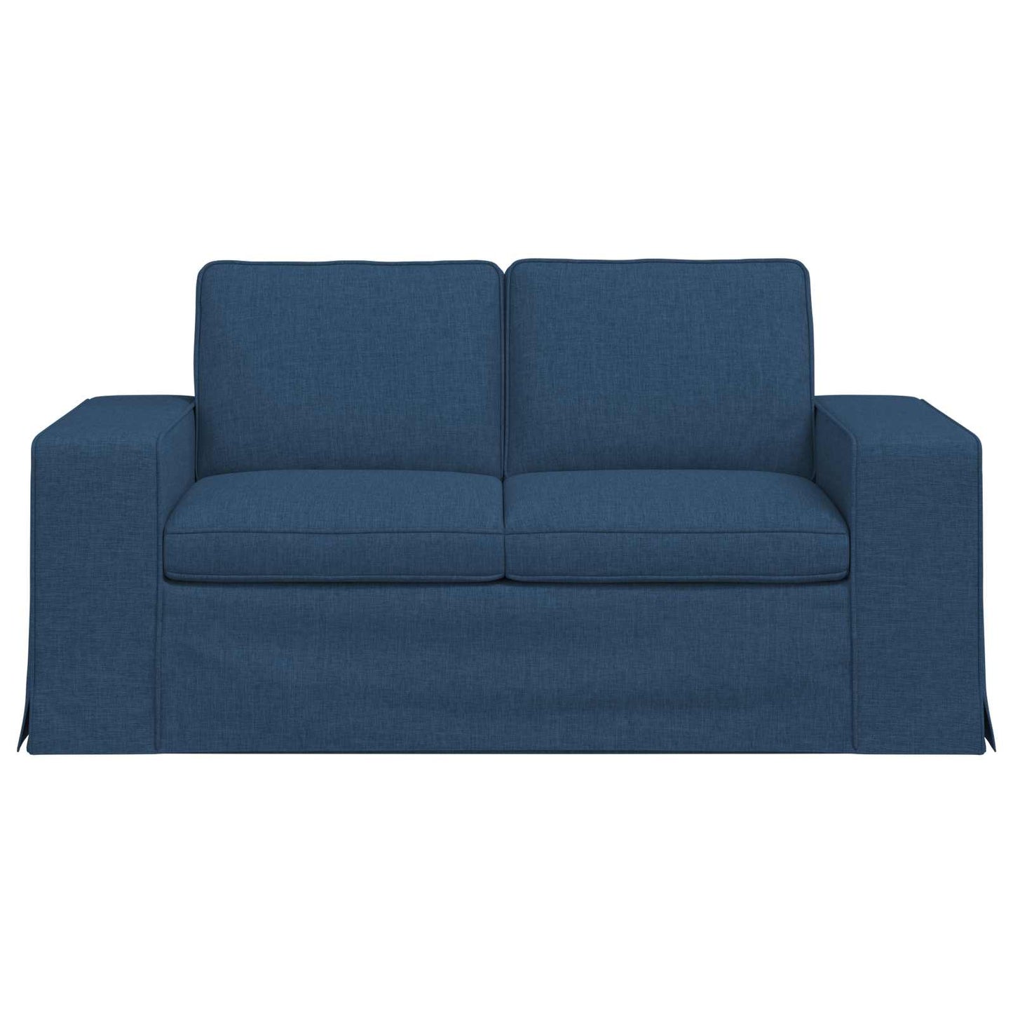 Bank Blauw 162 x 80 x 82 cm Stof is nu te koop bij PeponiXL, paradijselijk wonen!