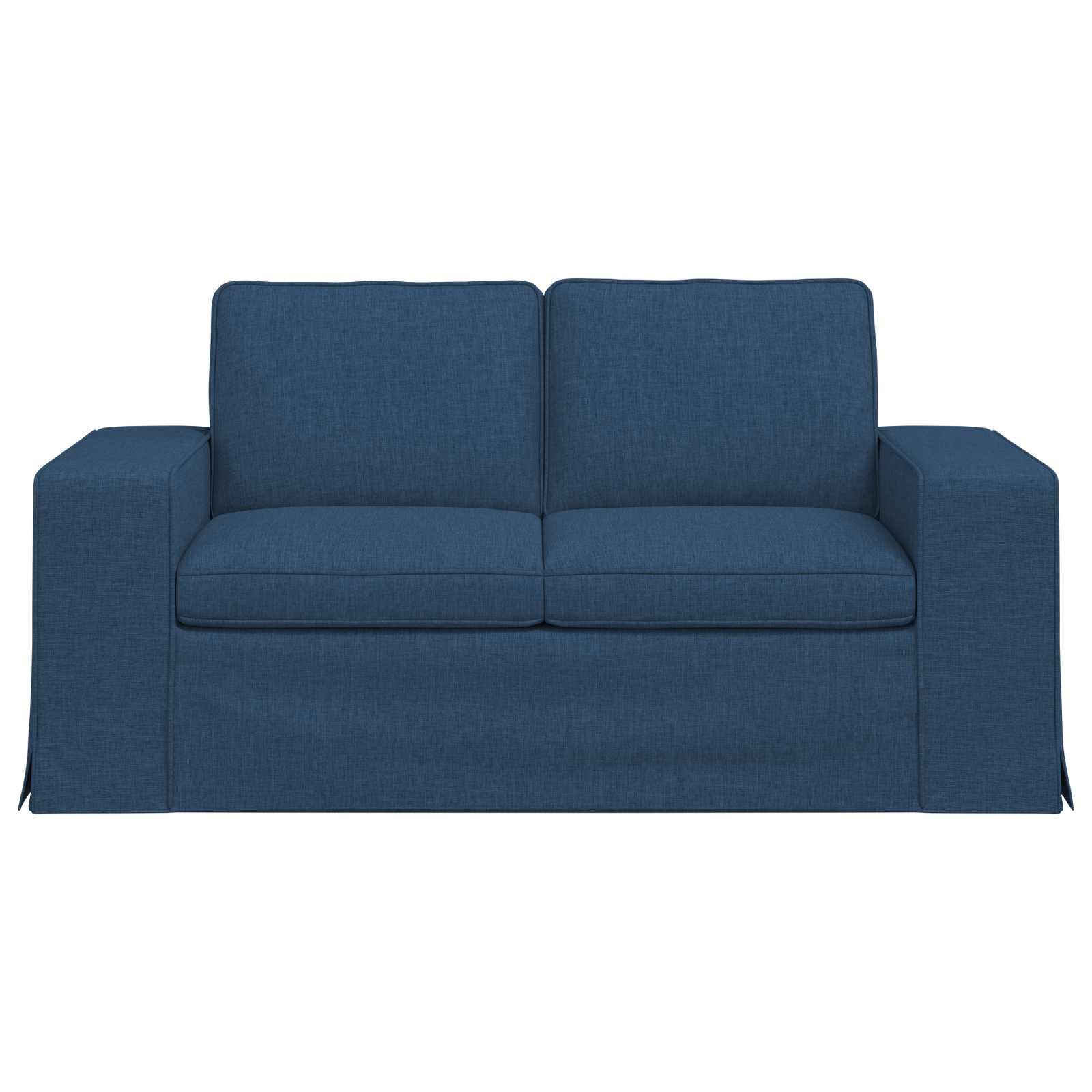 Bank Blauw 162 x 80 x 82 cm Stof is nu te koop bij PeponiXL, paradijselijk wonen!
