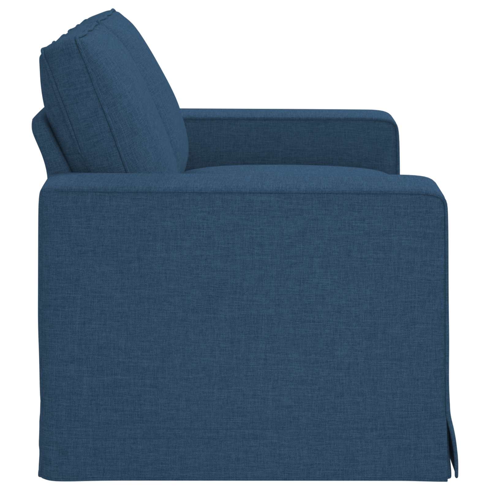 Bank Blauw 162 x 80 x 82 cm Stof is nu te koop bij PeponiXL, paradijselijk wonen!
