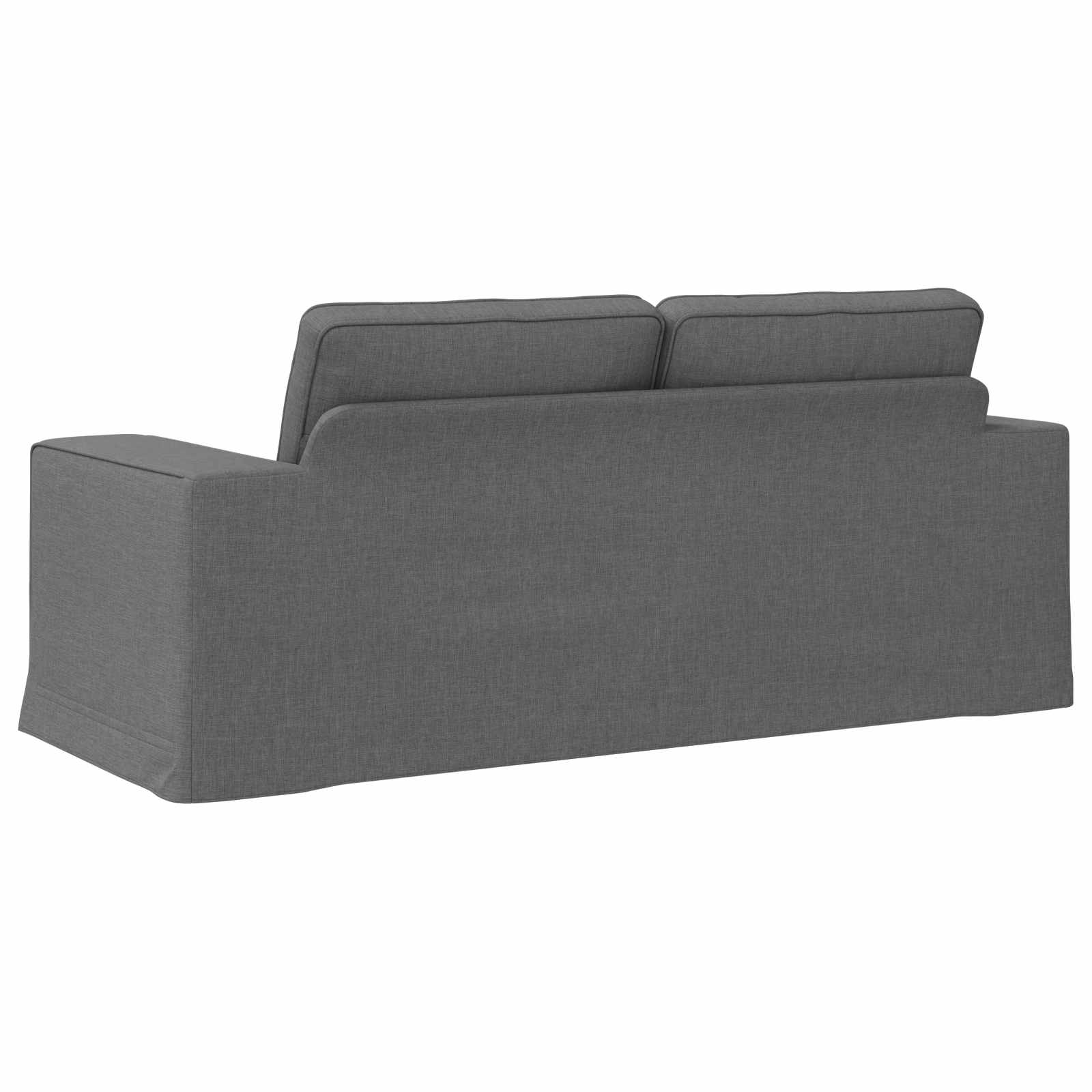 Bank Donkergrijs 182 x 80 x 82 cm Stof is nu te koop bij PeponiXL, paradijselijk wonen!