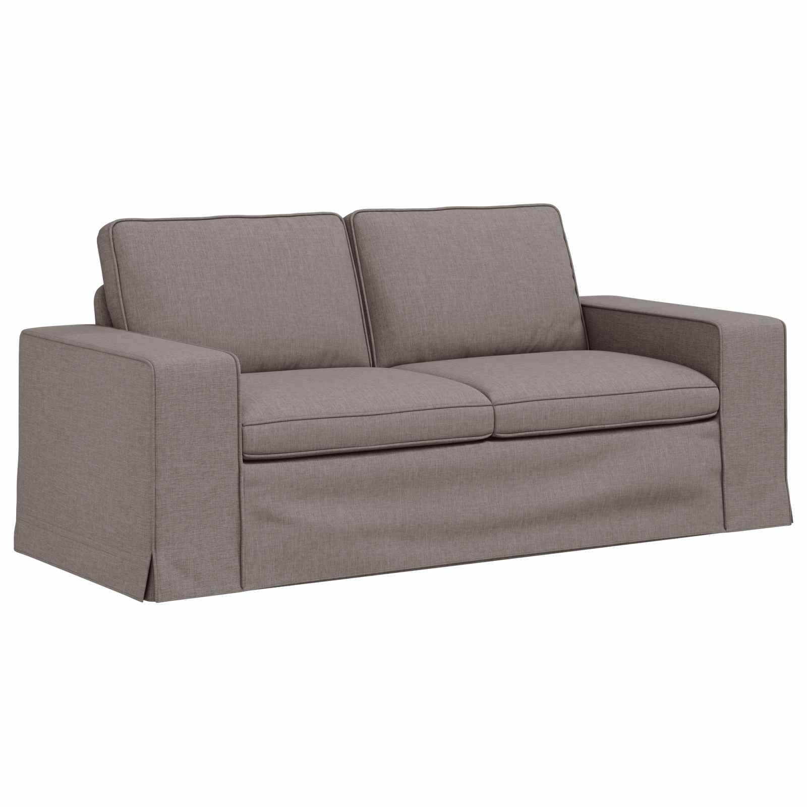 Bank Taupe 182 x 80 x 82 cm Stof is nu te koop bij PeponiXL, paradijselijk wonen!