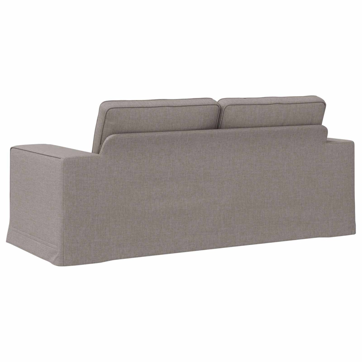 Bank Taupe 182 x 80 x 82 cm Stof is nu te koop bij PeponiXL, paradijselijk wonen!