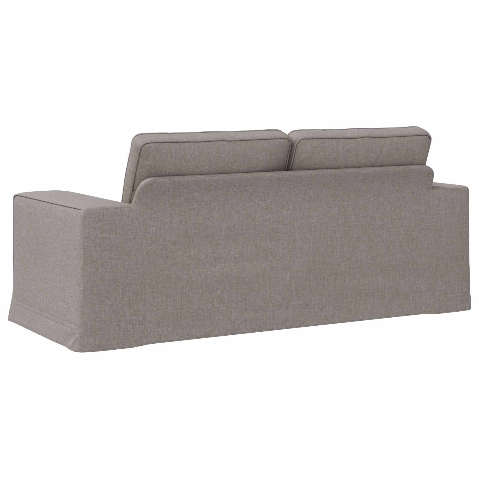 Bank Taupe 182 x 80 x 82 cm Stof is nu te koop bij PeponiXL, paradijselijk wonen!