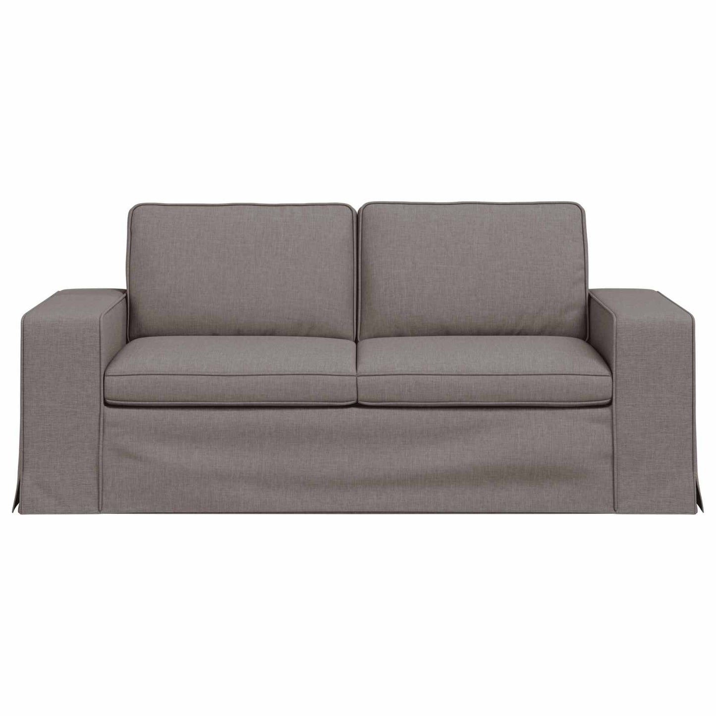 Bank Taupe 182 x 80 x 82 cm Stof is nu te koop bij PeponiXL, paradijselijk wonen!