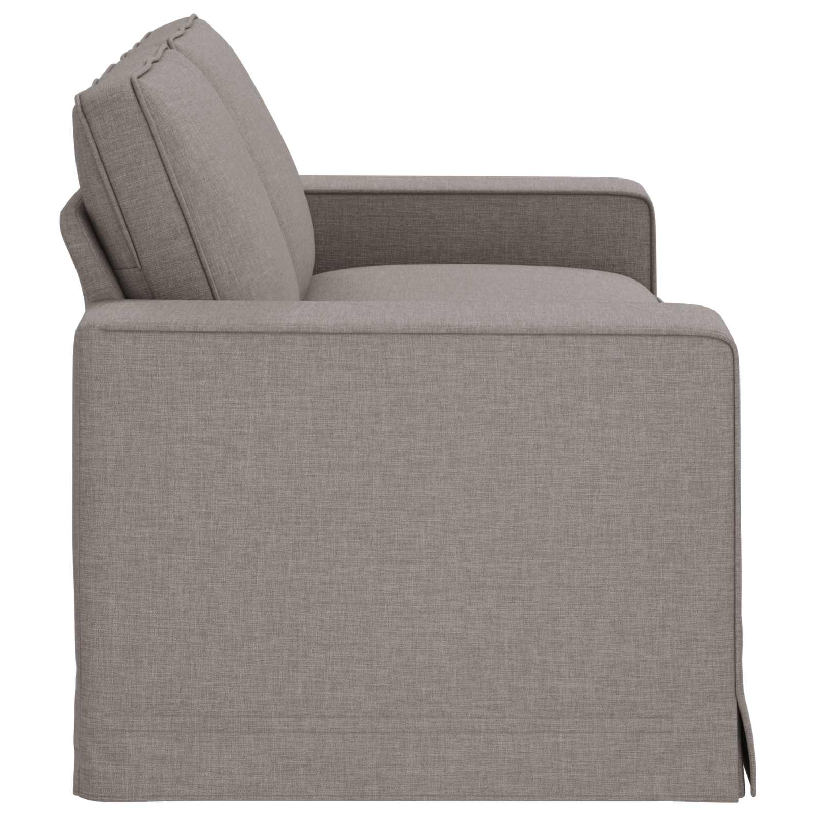 Bank Taupe 182 x 80 x 82 cm Stof is nu te koop bij PeponiXL, paradijselijk wonen!