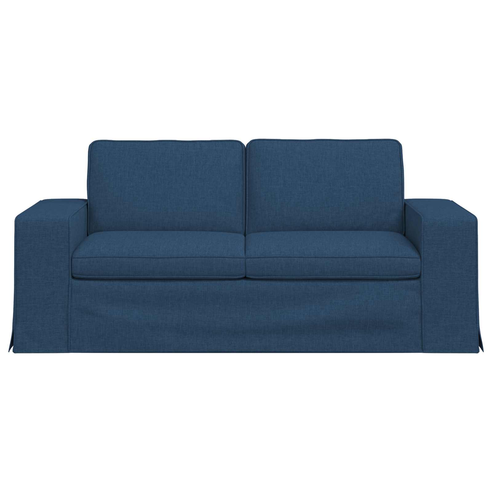 Bank Blauw 182 x 80 x 82 cm Stof is nu te koop bij PeponiXL, paradijselijk wonen!