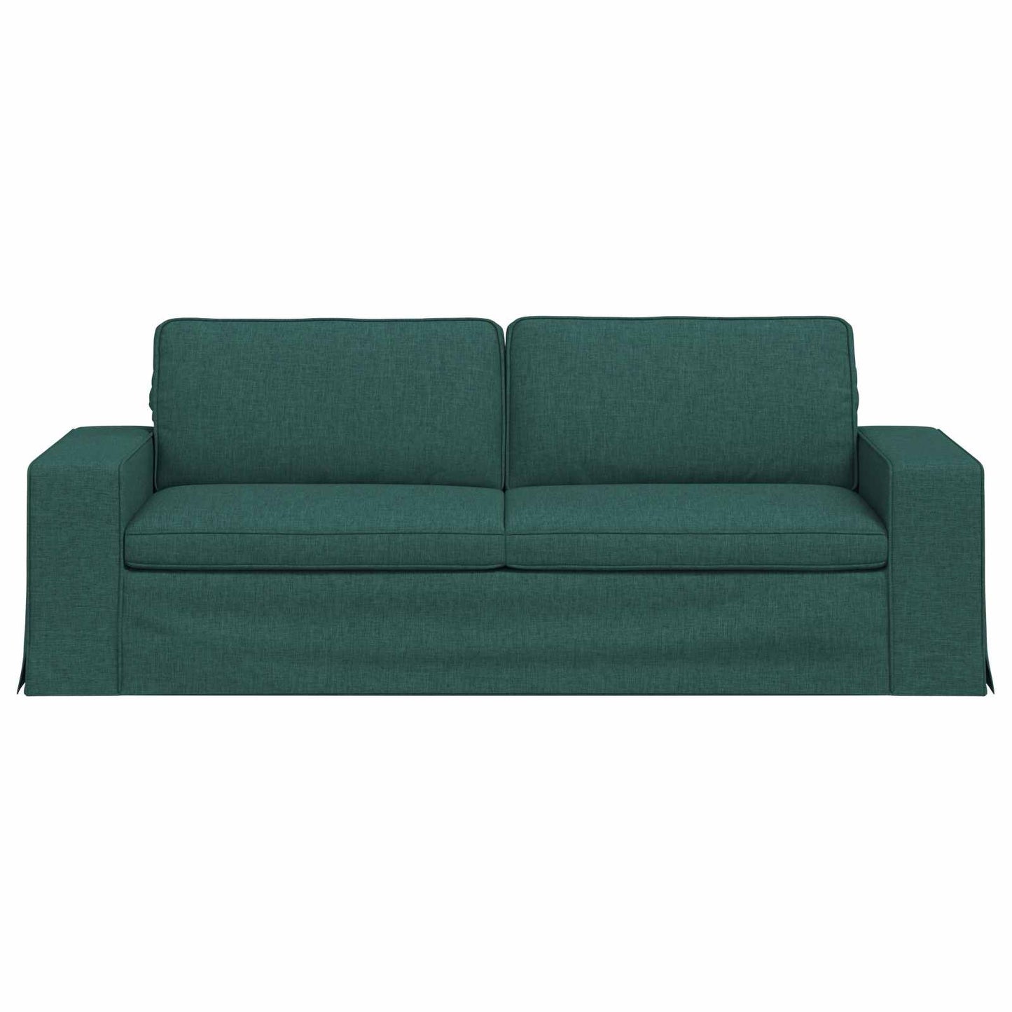 Bank Donkergroen 222 x 80 x 82 cm Stof is nu te koop bij PeponiXL, paradijselijk wonen!