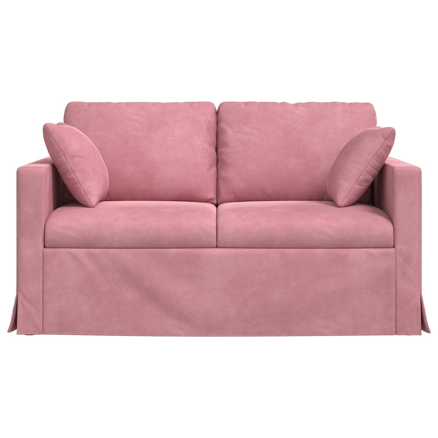 Bank Roze 138 x 78 x 80 cm Fluweel is nu te koop bij PeponiXL, paradijselijk wonen!
