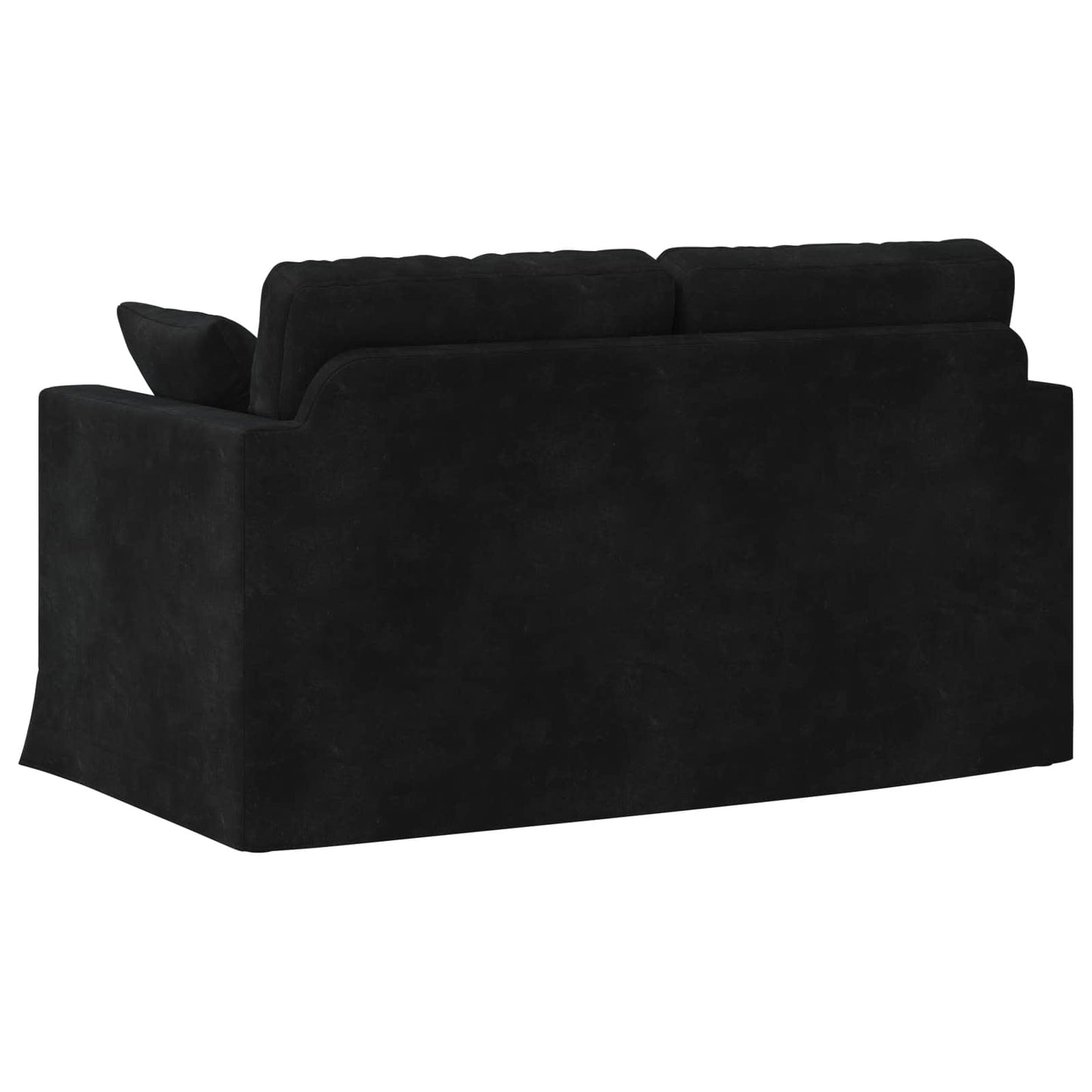 Bank Zwart 138 x 78 x 80 cm Fluweel is nu te koop bij PeponiXL, paradijselijk wonen!