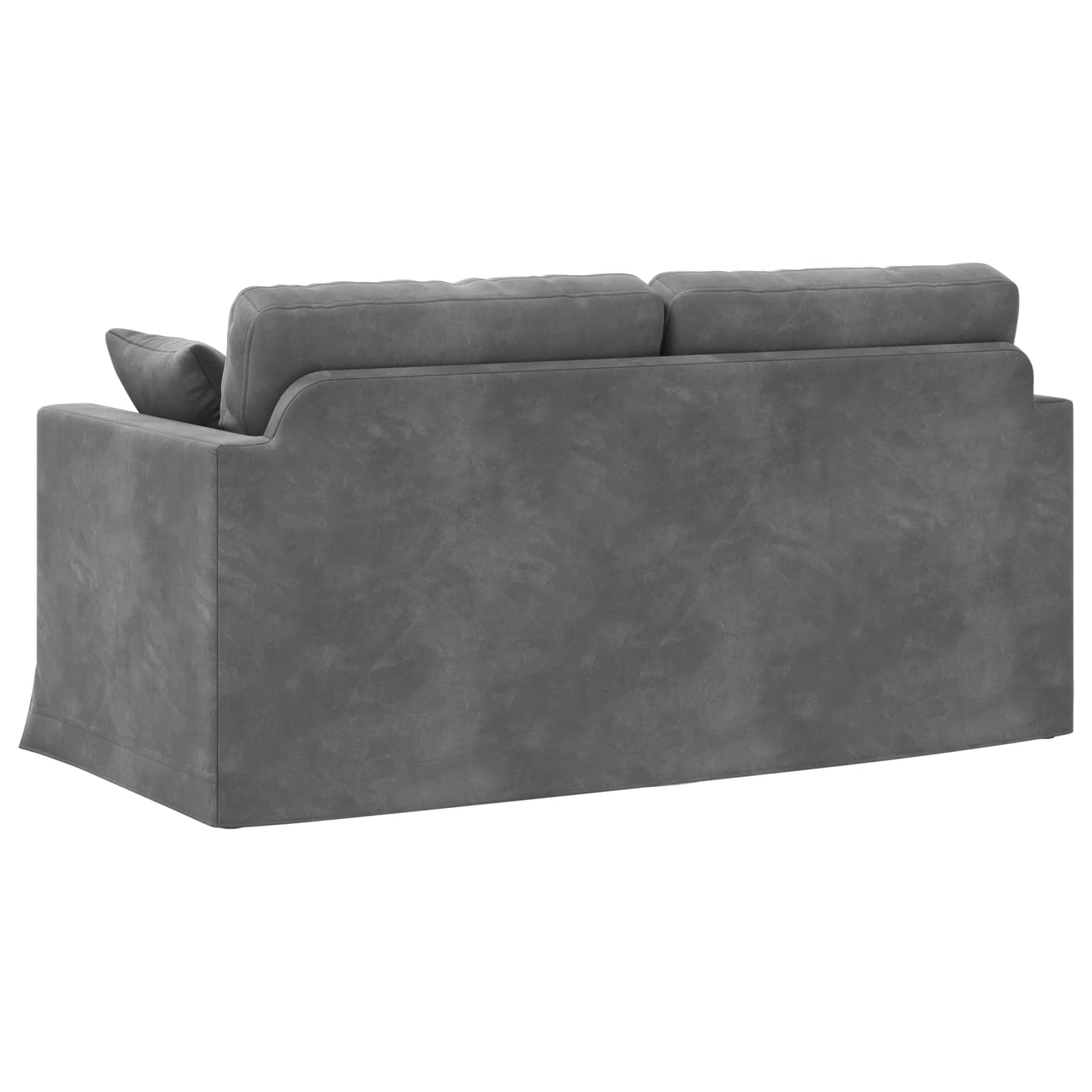 Bank Donkergrijs 158 x 78 x 80 cm Fluweel is nu te koop bij PeponiXL, paradijselijk wonen!