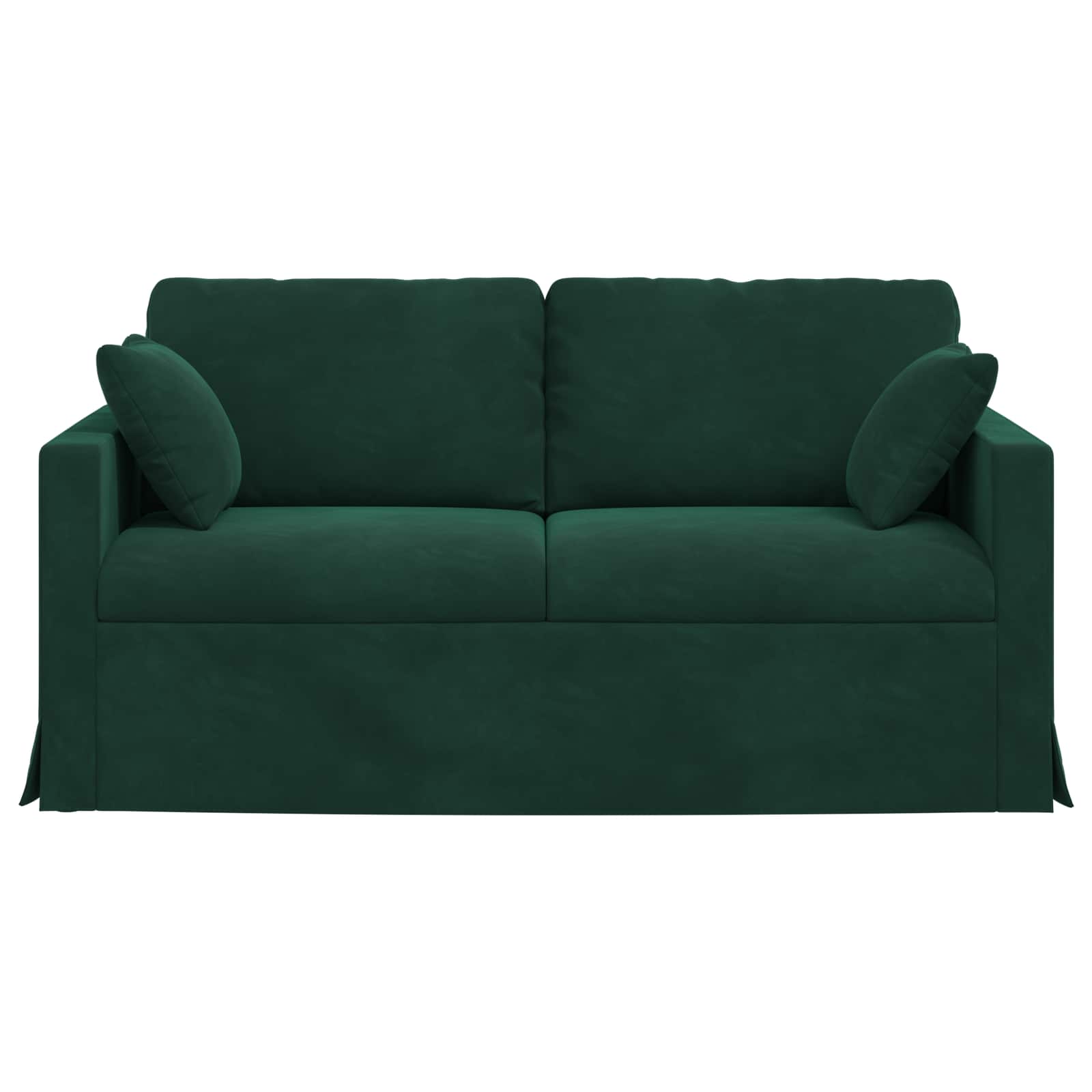 Bank Donkergroen 158 x 78 x 80 cm Fluweel is nu te koop bij PeponiXL, paradijselijk wonen!