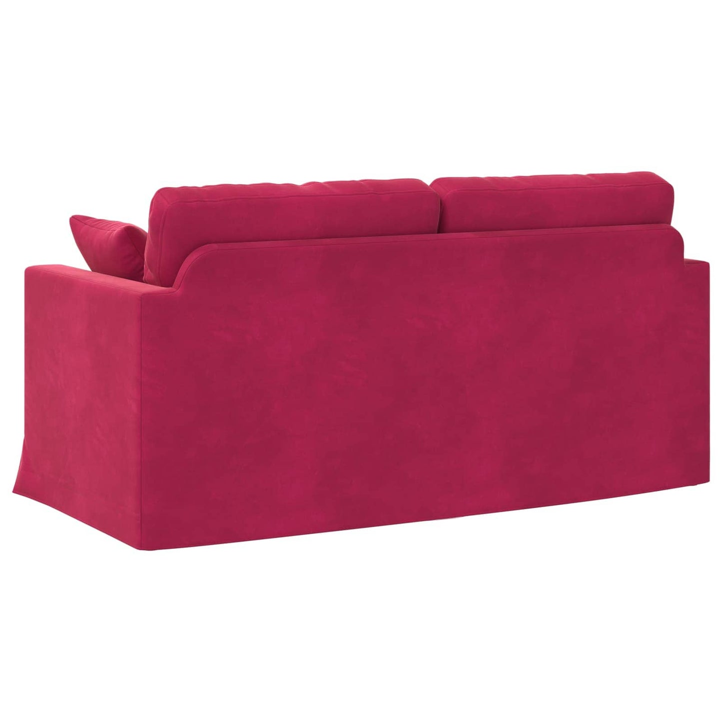 Bank Wijnrood 158 x 78 x 80 cm Fluweel is nu te koop bij PeponiXL, paradijselijk wonen!