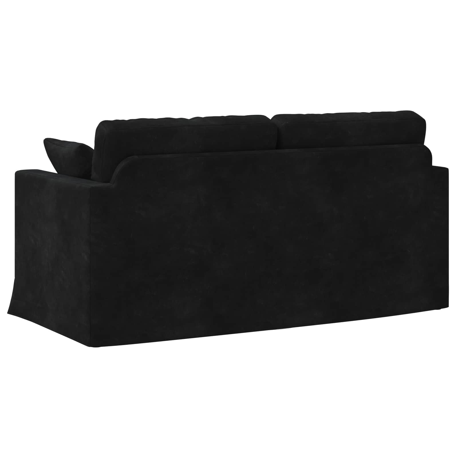 Bank Zwart 158 x 78 x 80 cm Fluweel is nu te koop bij PeponiXL, paradijselijk wonen!