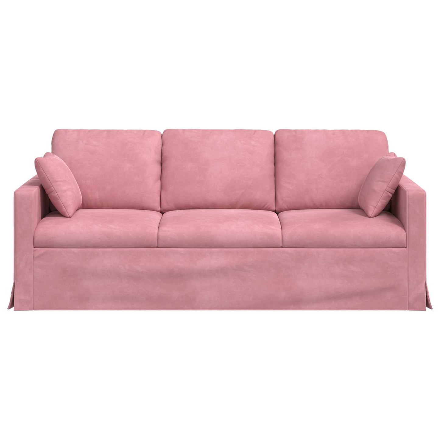 Bank Roze 198 x 78 x 80 cm Fluweel is nu te koop bij PeponiXL, paradijselijk wonen!