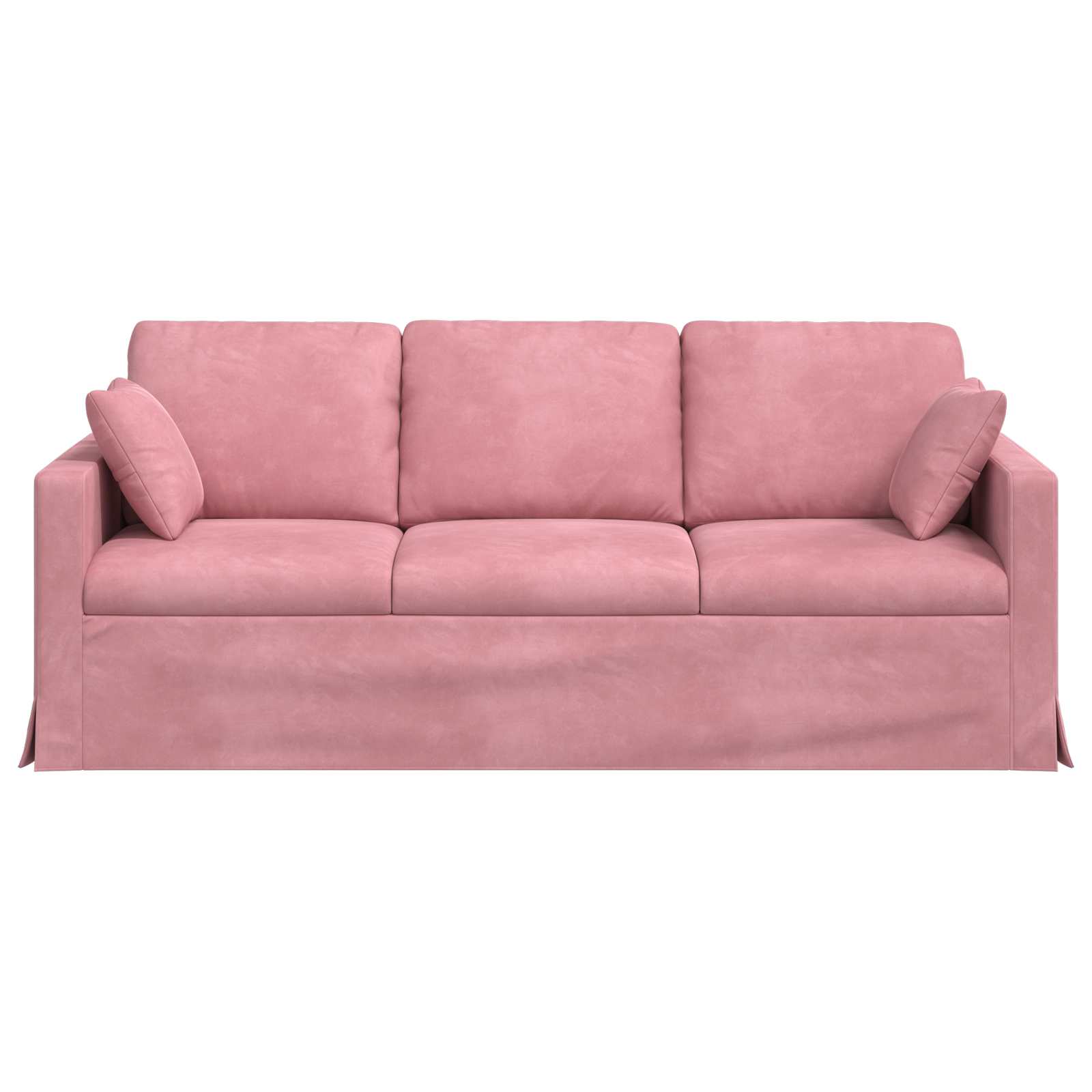 Bank Roze 198 x 78 x 80 cm Fluweel is nu te koop bij PeponiXL, paradijselijk wonen!